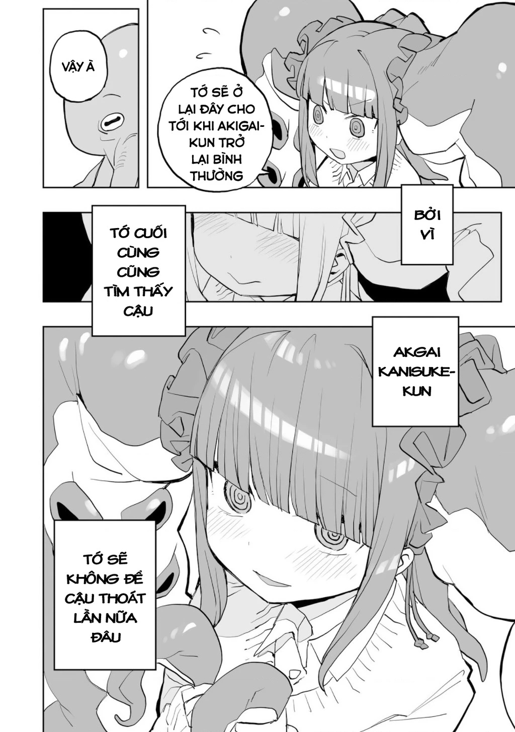 Không thể thoát khỏi Mizudako-chan! Chapter 0 - Trang 3