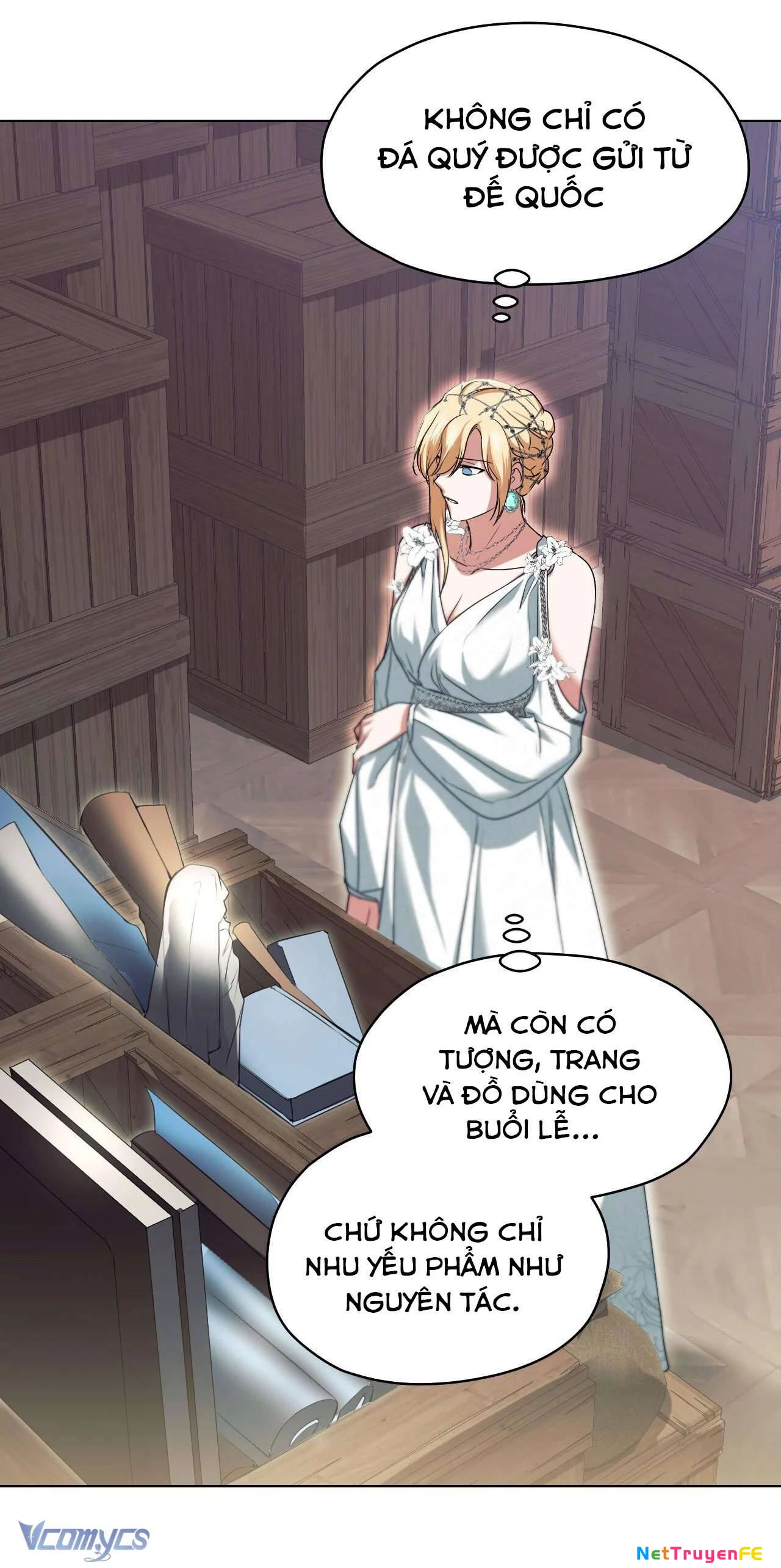 Thánh Nữ Giả Muốn Bỏ Trốn Chap 10 - Trang 4