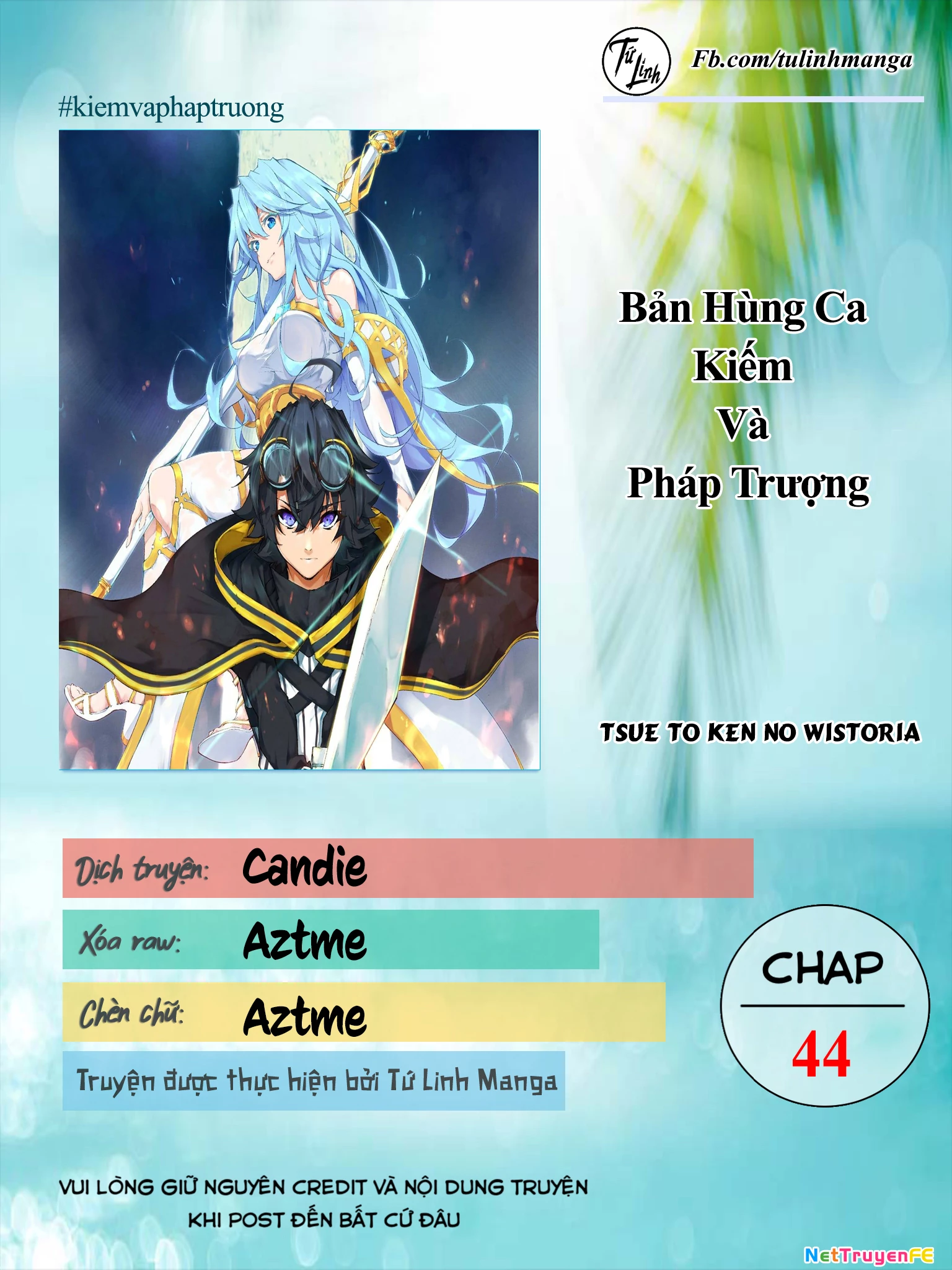 Wistoria Bản Hùng Ca Kiếm Và Pháp Trượng Chapter 44 - Trang 4