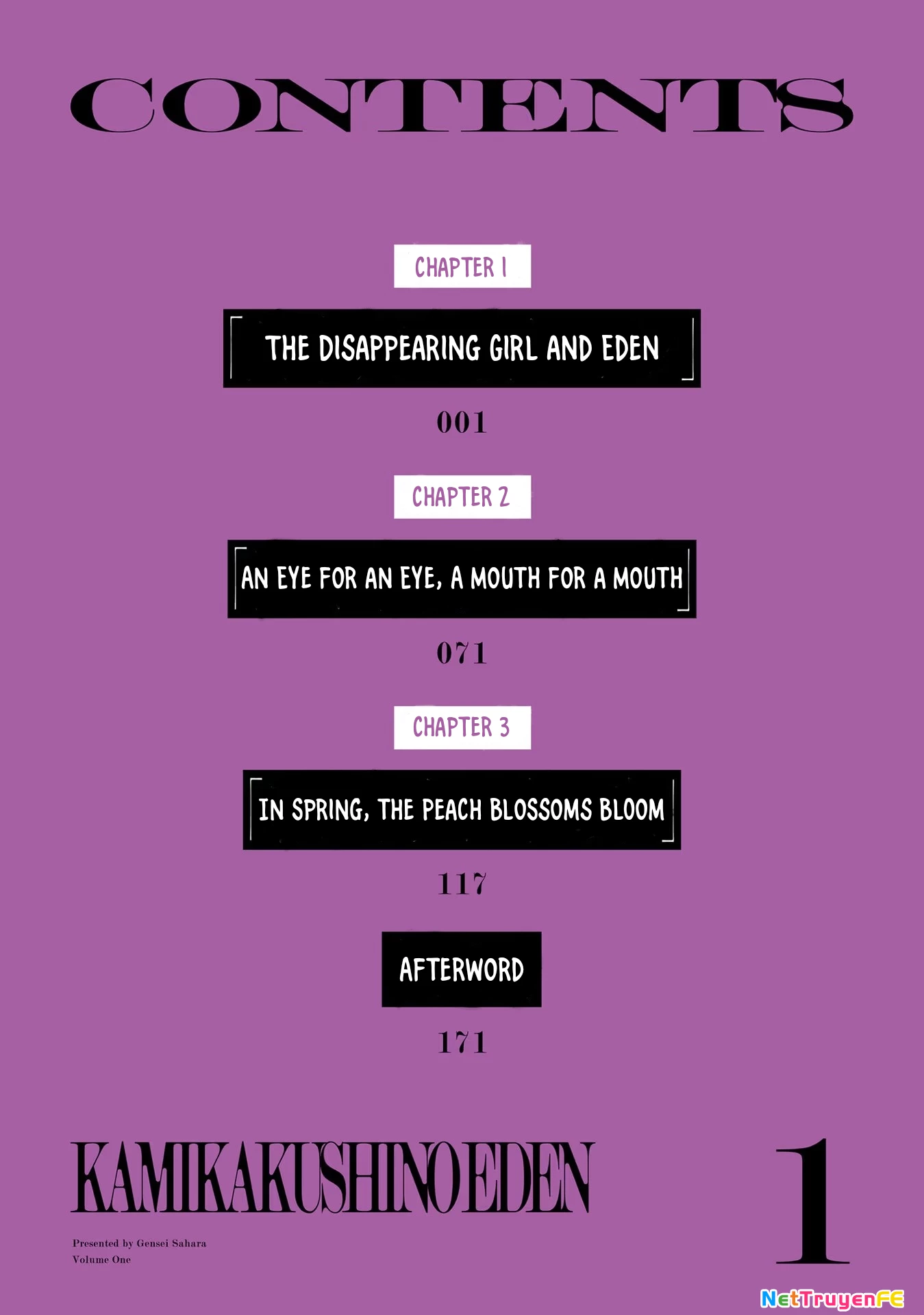 Thiên Địa Của Sự Mất Tích Bí Ẩn Chapter 1 - Trang 2