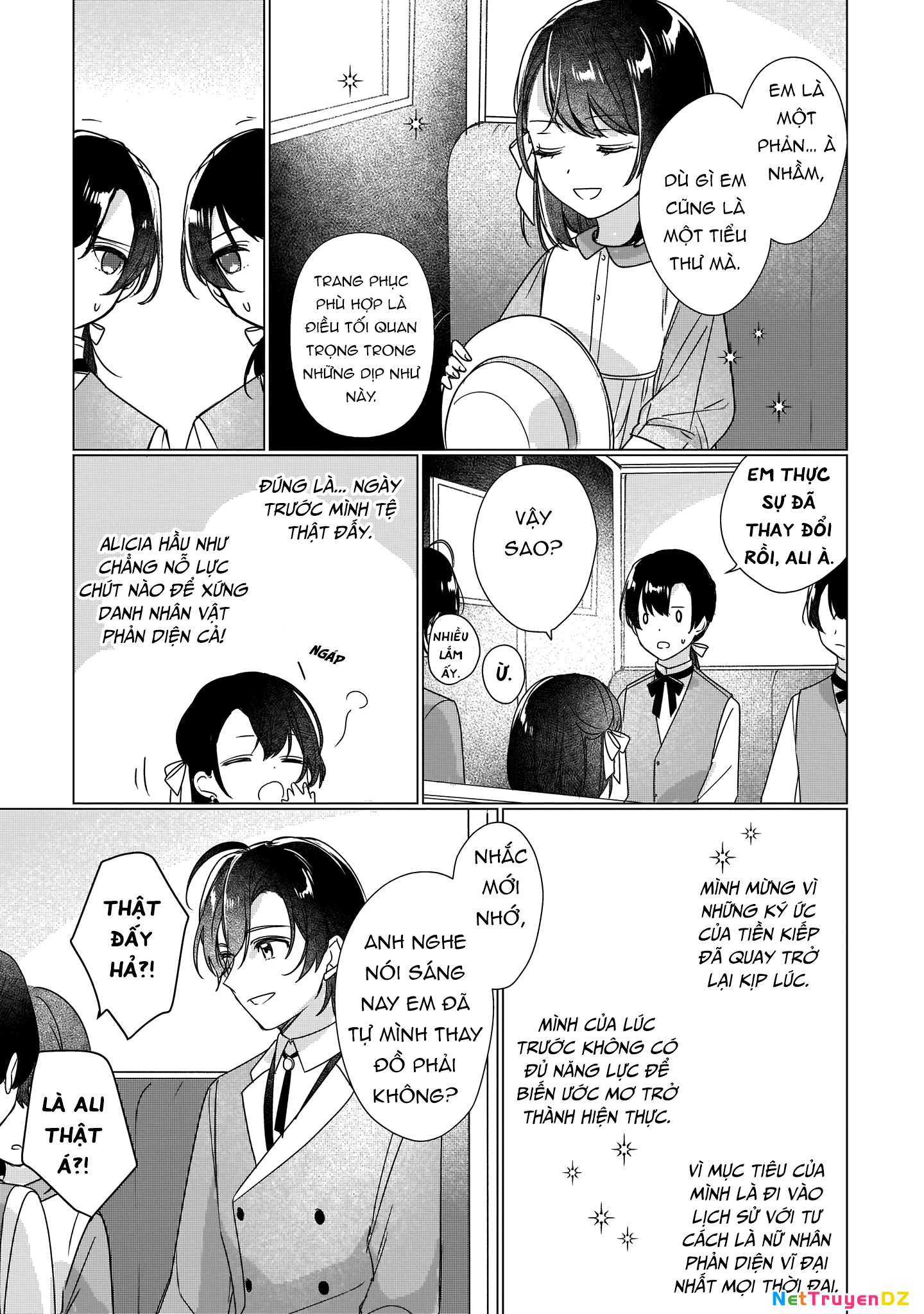 Rekishi ni Nokoru Akujo ni naru zo Akuyaku Reijou ni naru hodo Ouji no Dekiai wa Kasoku suru you desu! Chapter 2 - Trang 3