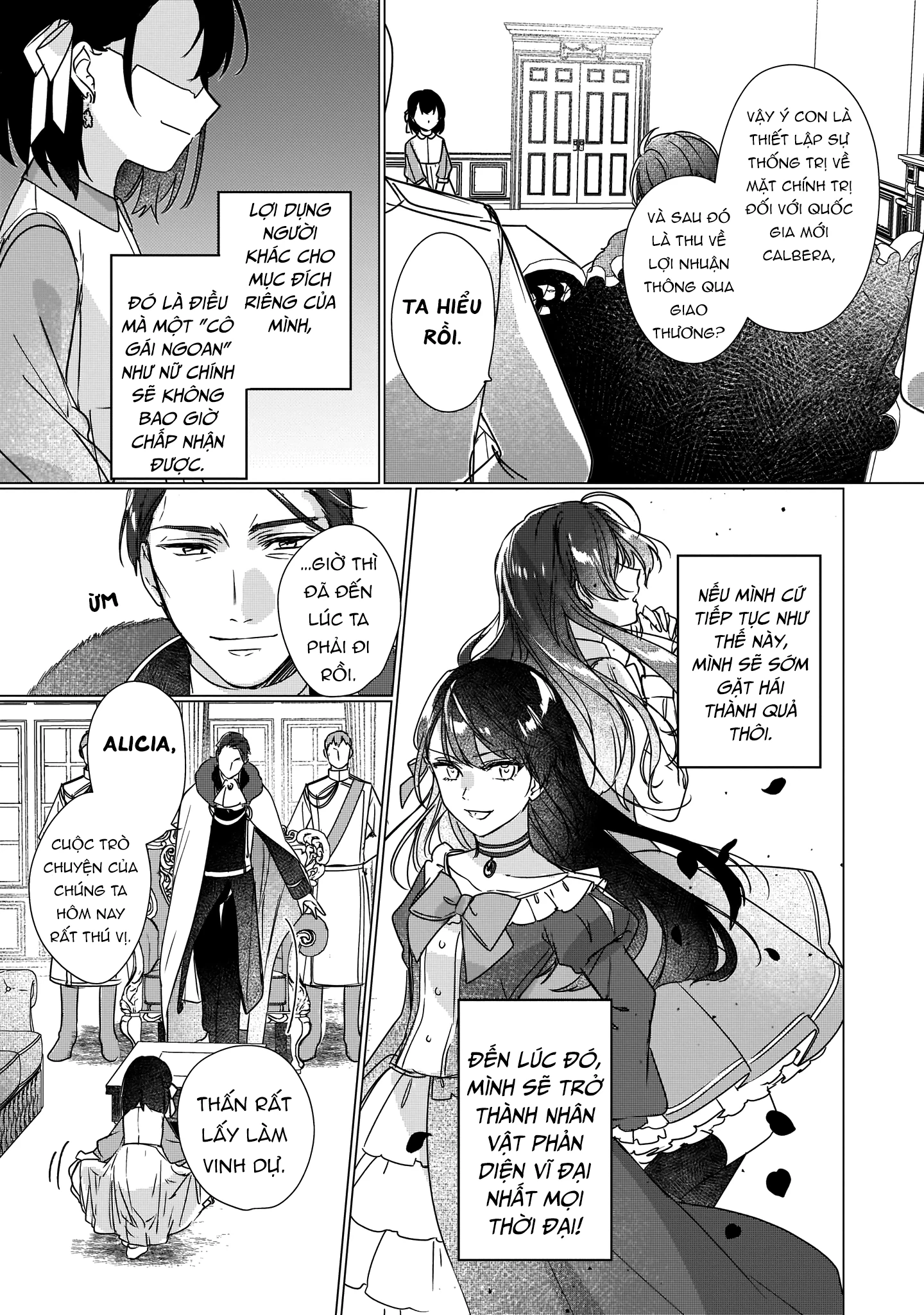 Rekishi ni Nokoru Akujo ni naru zo Akuyaku Reijou ni naru hodo Ouji no Dekiai wa Kasoku suru you desu! Chapter 2 - Trang 3