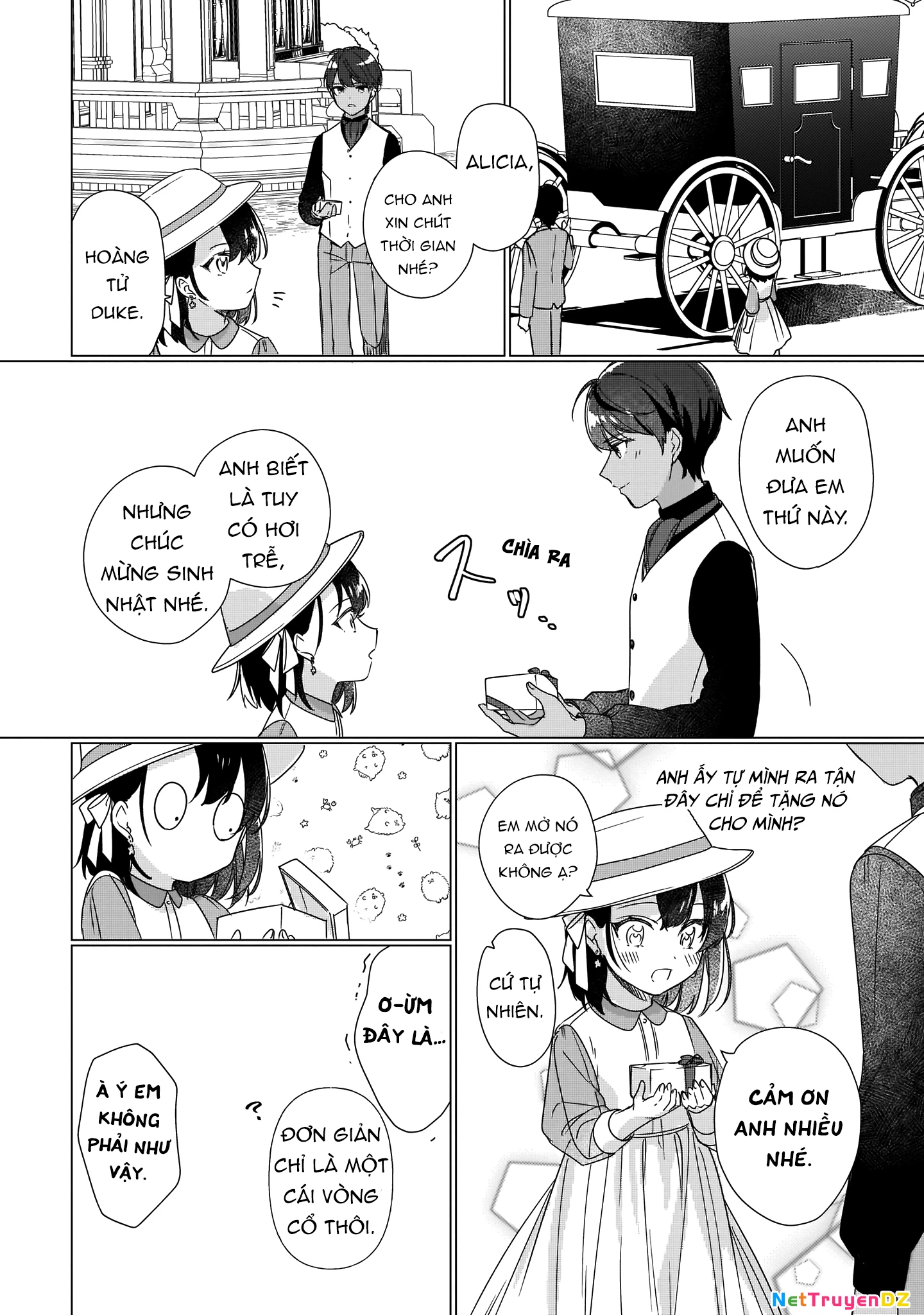 Rekishi ni Nokoru Akujo ni naru zo Akuyaku Reijou ni naru hodo Ouji no Dekiai wa Kasoku suru you desu! Chapter 2 - Trang 3