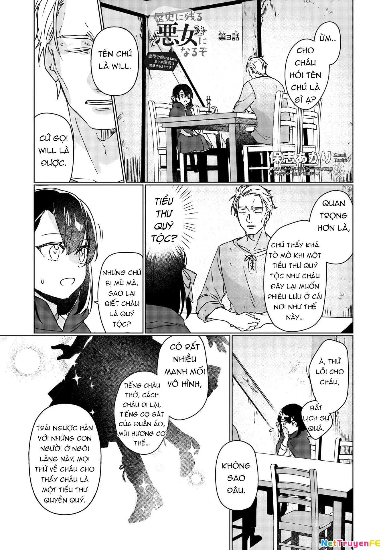 Rekishi ni Nokoru Akujo ni naru zo Akuyaku Reijou ni naru hodo Ouji no Dekiai wa Kasoku suru you desu! Chapter 3 - Trang 3