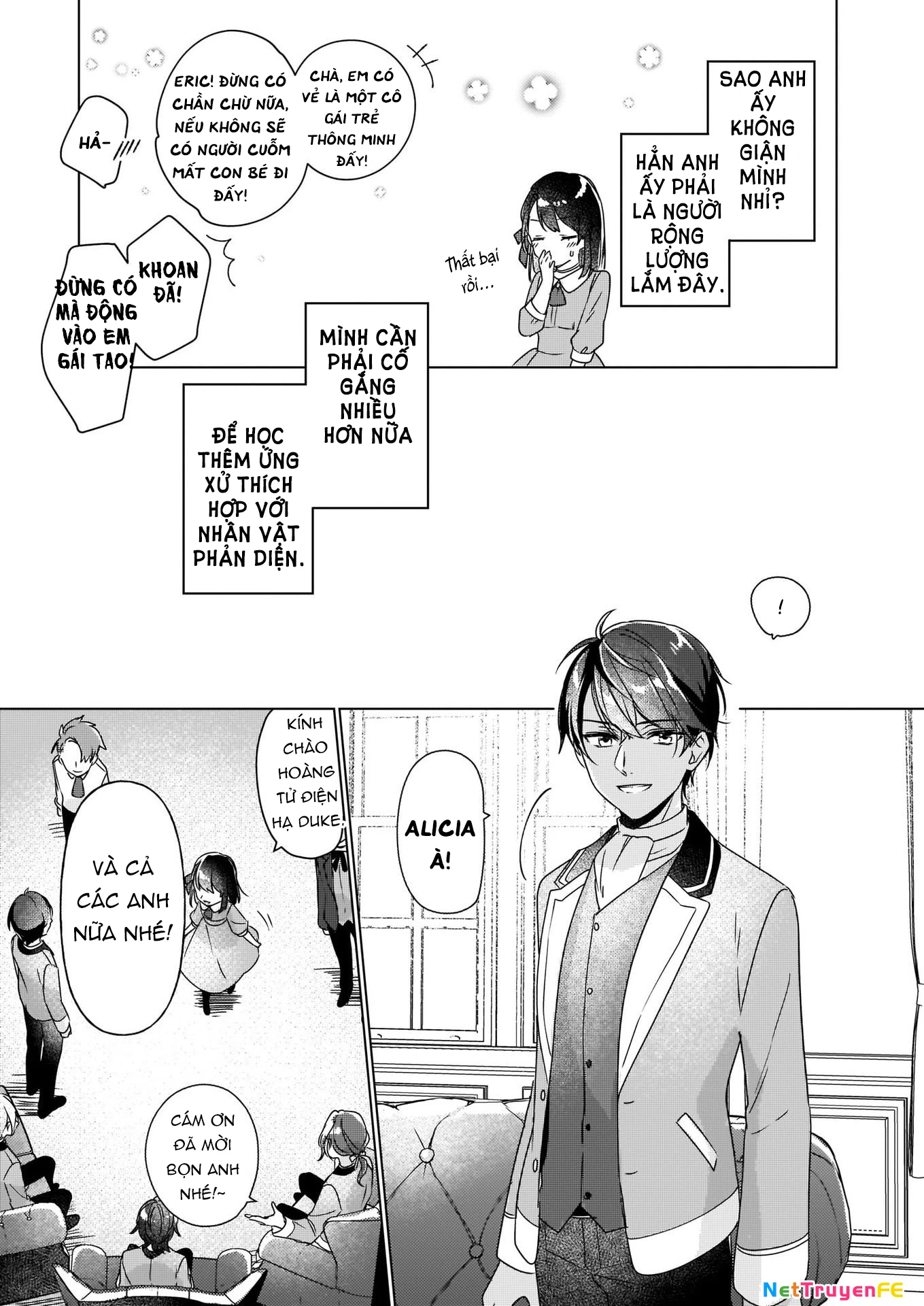 Rekishi ni Nokoru Akujo ni naru zo Akuyaku Reijou ni naru hodo Ouji no Dekiai wa Kasoku suru you desu! Chapter 3 - Trang 3