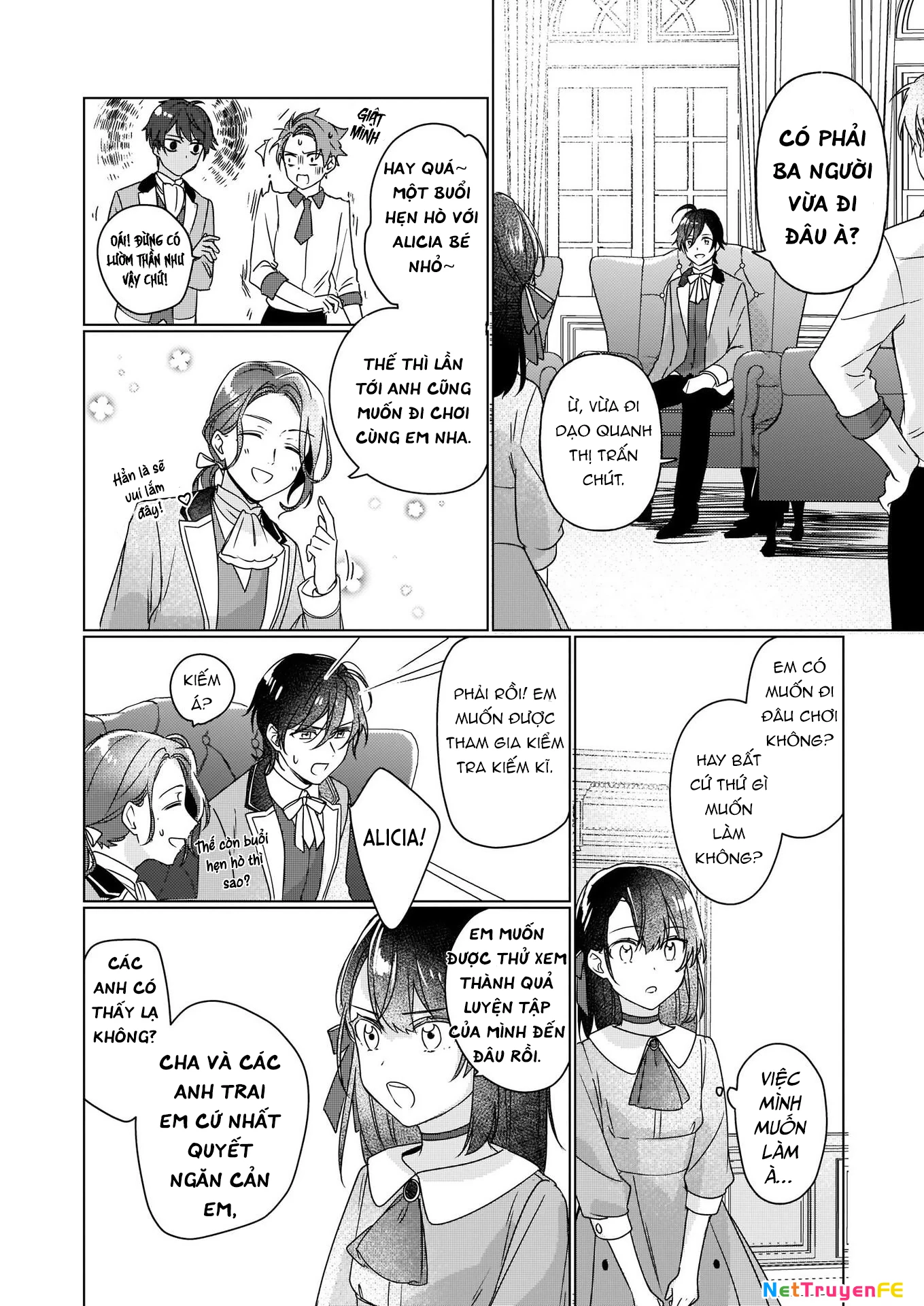Rekishi ni Nokoru Akujo ni naru zo Akuyaku Reijou ni naru hodo Ouji no Dekiai wa Kasoku suru you desu! Chapter 3 - Trang 3