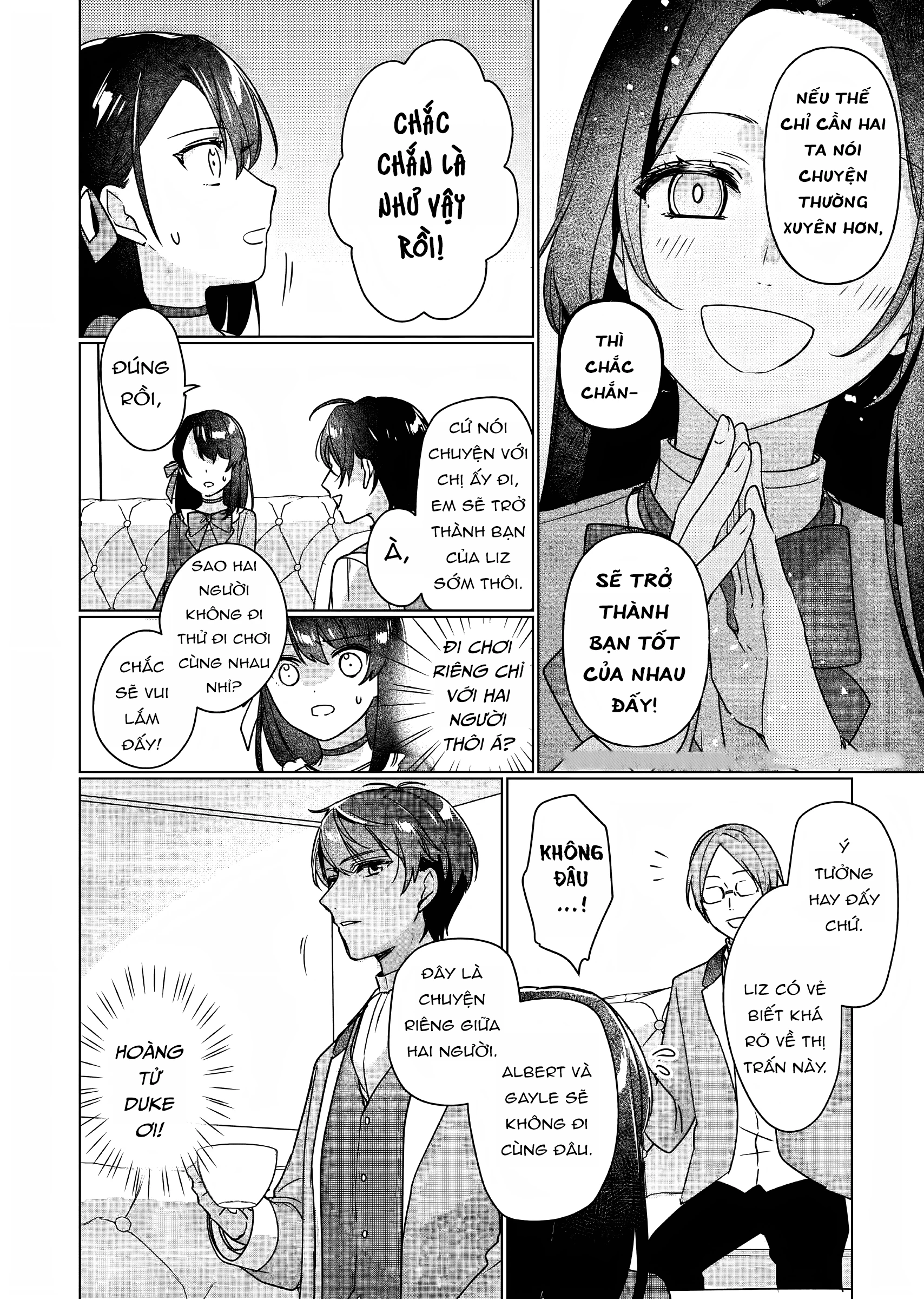 Rekishi ni Nokoru Akujo ni naru zo Akuyaku Reijou ni naru hodo Ouji no Dekiai wa Kasoku suru you desu! Chapter 6 - Trang 3