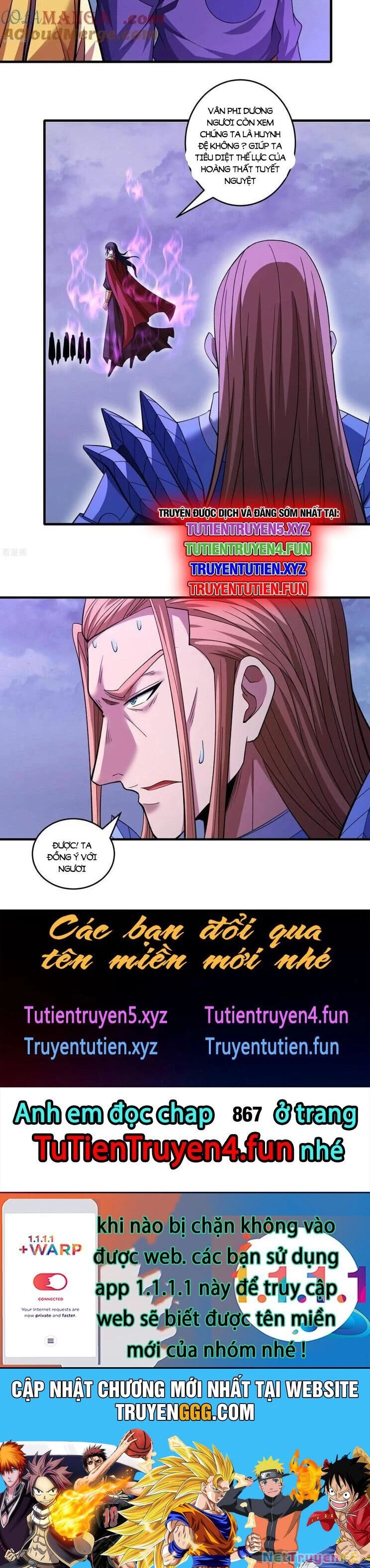 Tuyệt Thế Võ Thần Chapter 866 - Trang 4