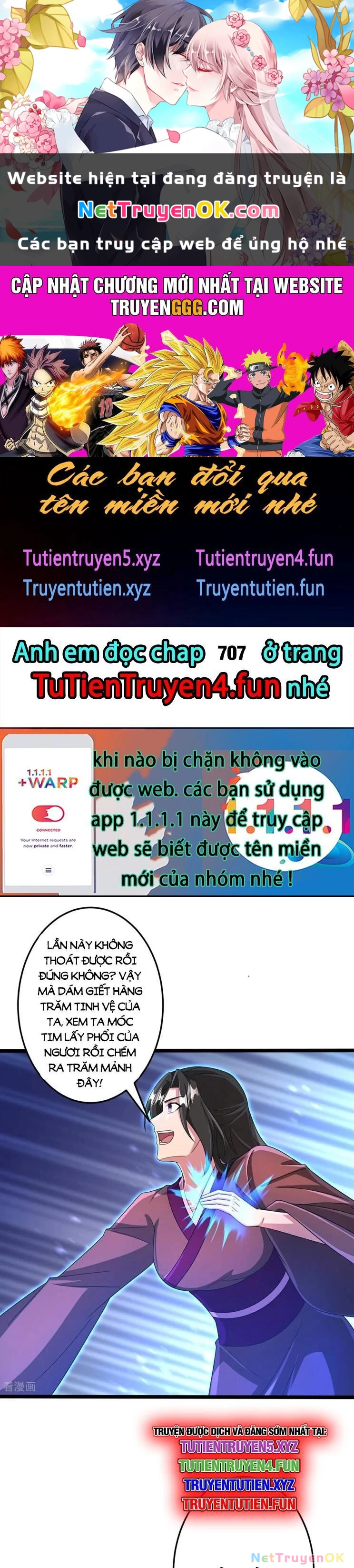 Nghịch Thiên Tà Thần Chapter 706 - Trang 4