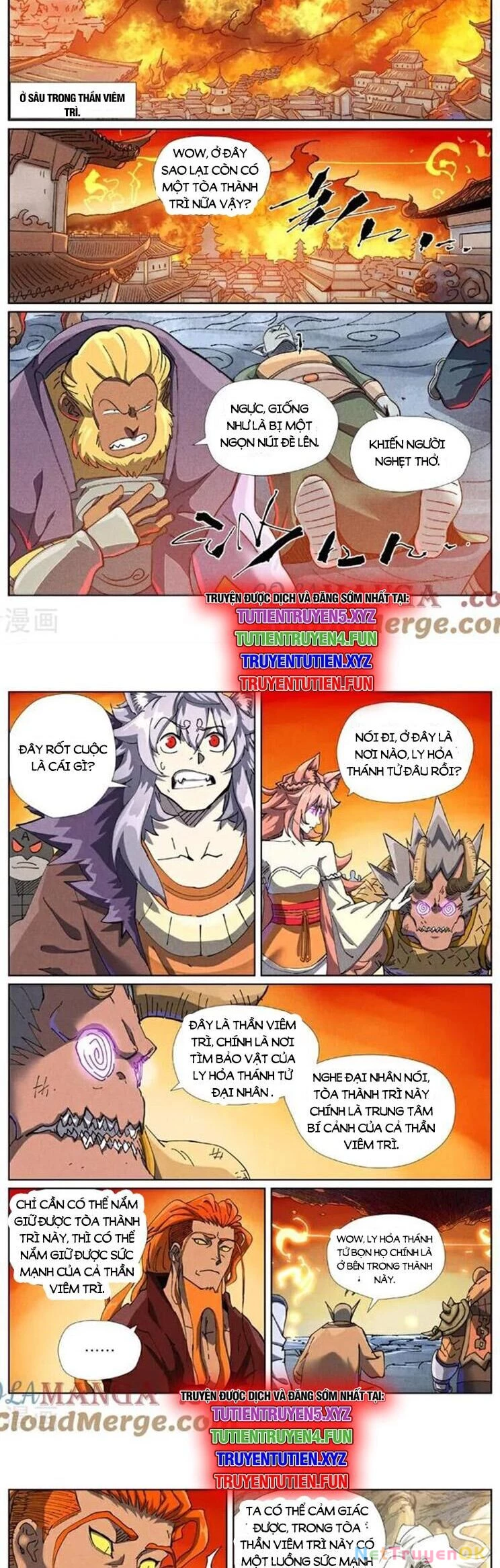 Yêu Thần Ký Chapter 614 - Trang 4