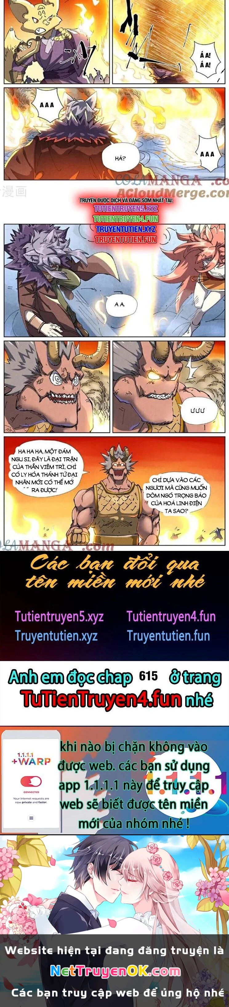Yêu Thần Ký Chapter 614 - Trang 4