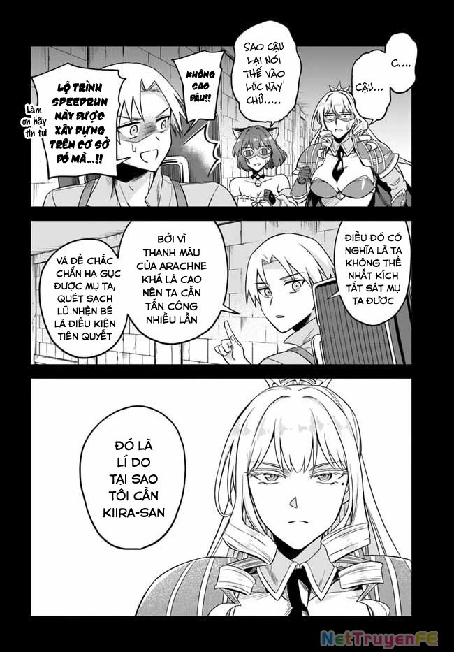 Bị nhốt trong thế giới game, tôi "speedrun" sạch map Chapter 9.1 - Trang 2