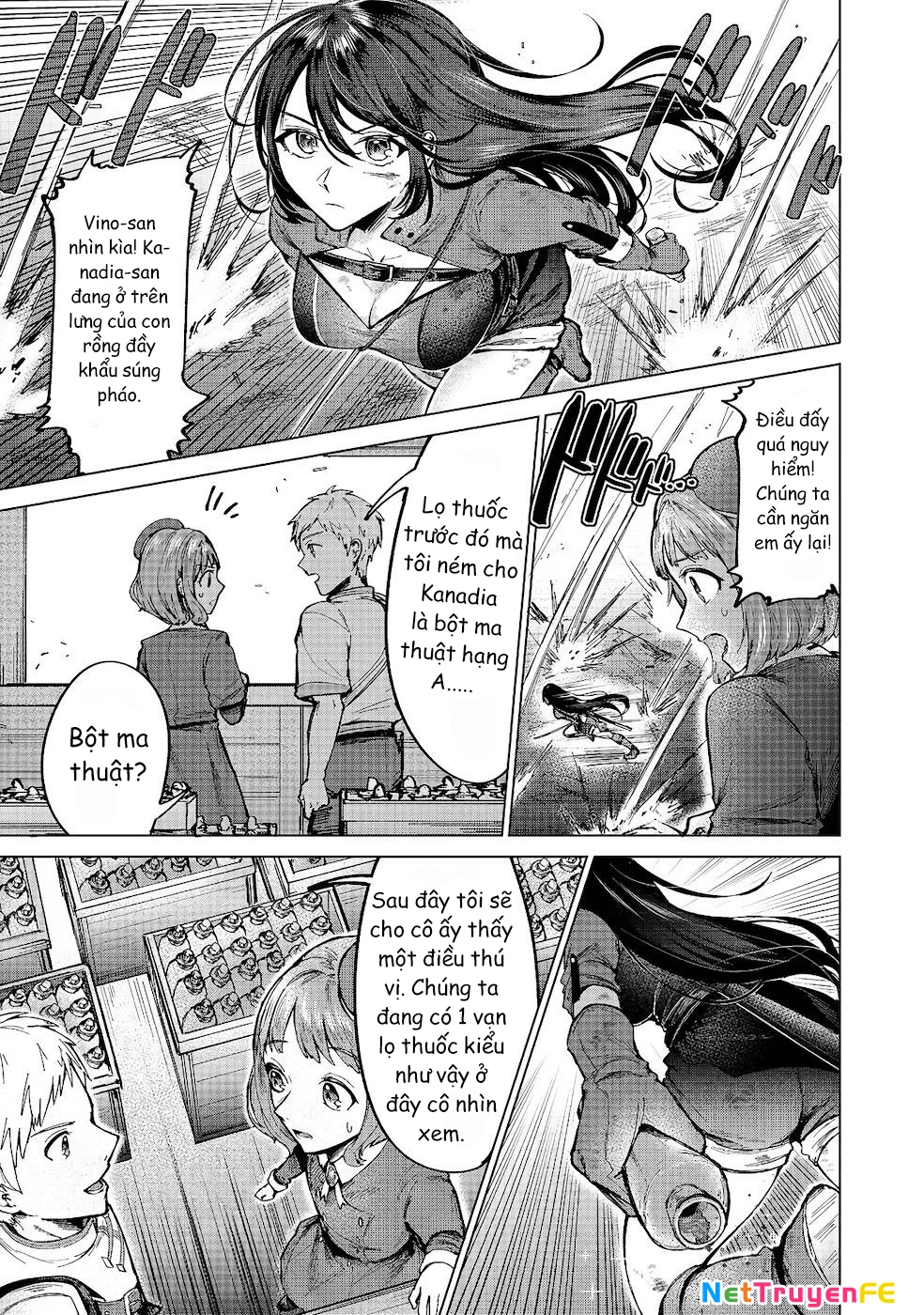 Nhờ ném lọ thuốc với tốc độ 160km/h, tôi trở thành nhà thám hiểm toàn năng Chapter 7 - Trang 2