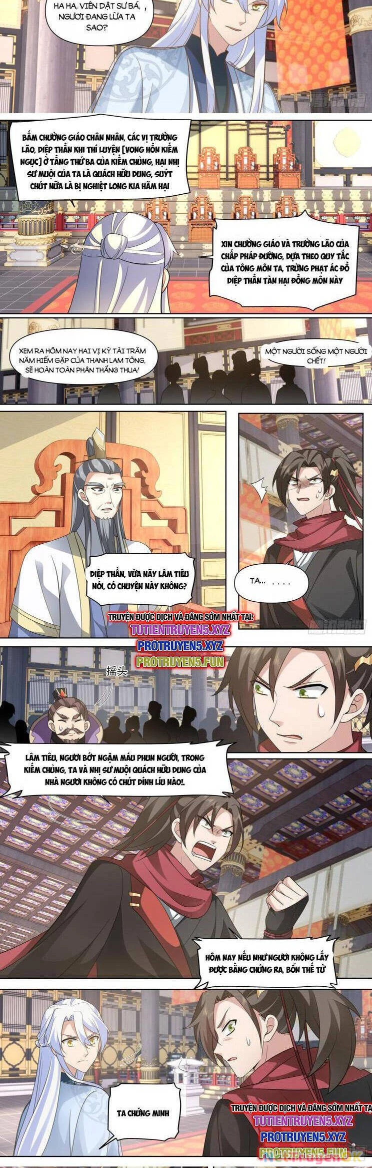 Nhân Vật Phản Diện Đại Sư Huynh, Tất Cả Các Sư Muội Đều Là Bệnh Kiều Chapter 130 - Trang 4