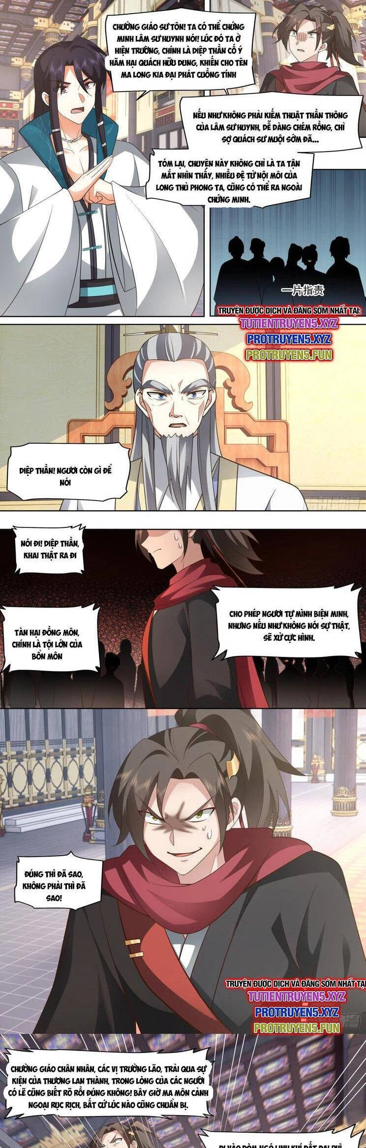 Nhân Vật Phản Diện Đại Sư Huynh, Tất Cả Các Sư Muội Đều Là Bệnh Kiều Chapter 130 - Trang 4