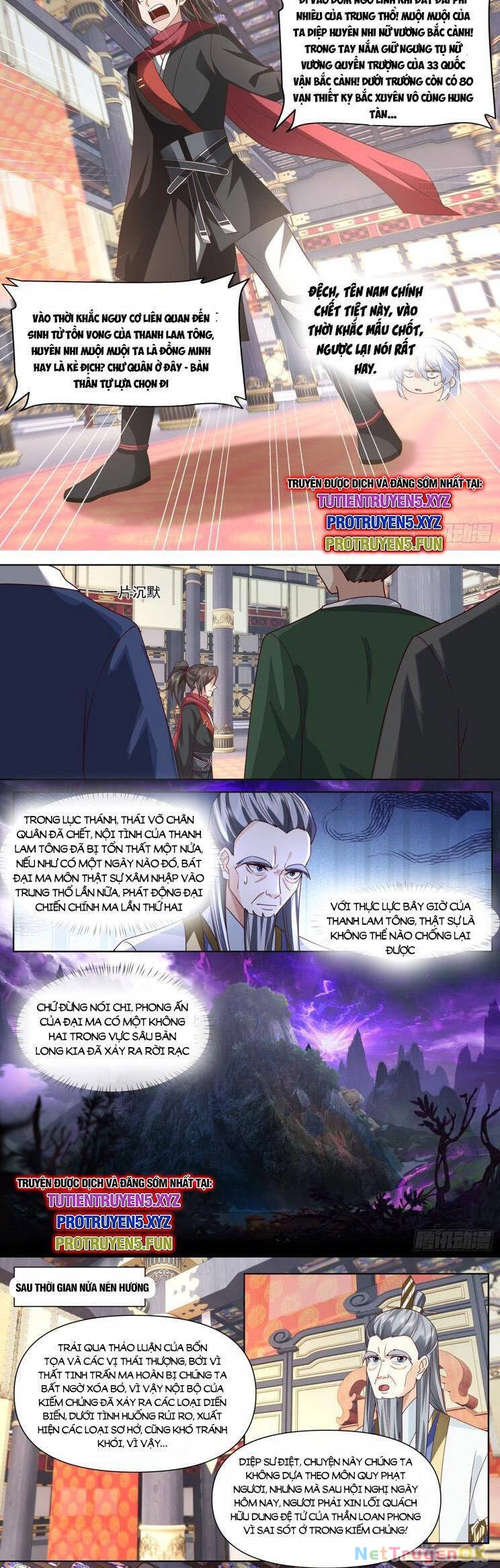 Nhân Vật Phản Diện Đại Sư Huynh, Tất Cả Các Sư Muội Đều Là Bệnh Kiều Chapter 130 - Trang 4