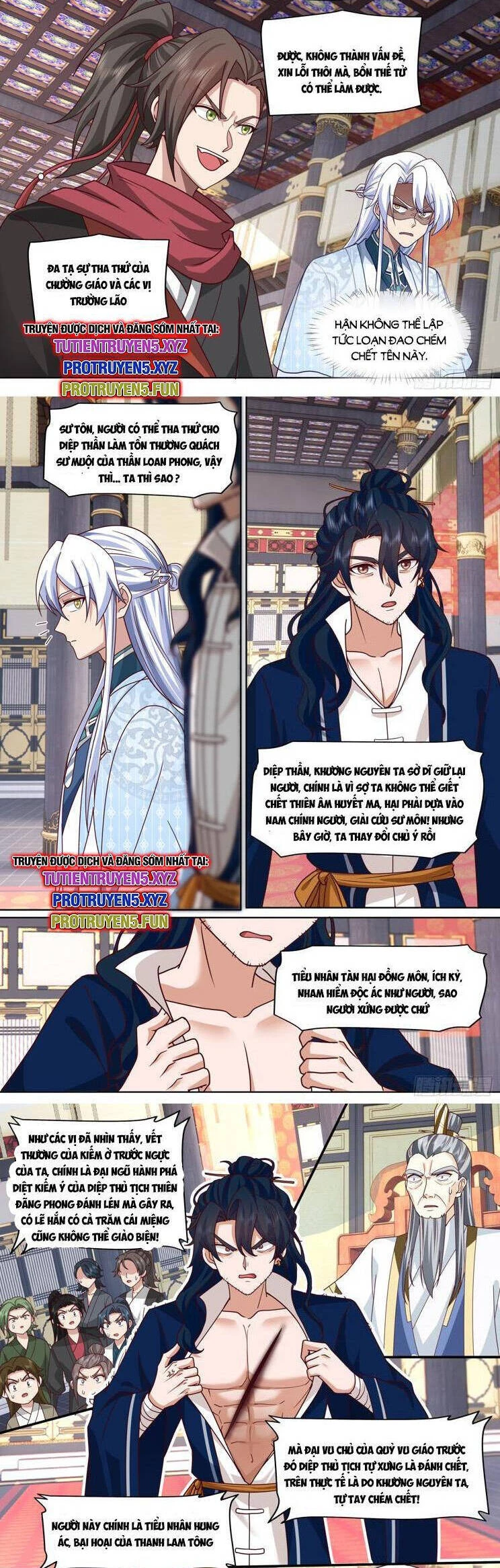 Nhân Vật Phản Diện Đại Sư Huynh, Tất Cả Các Sư Muội Đều Là Bệnh Kiều Chapter 130 - Trang 4