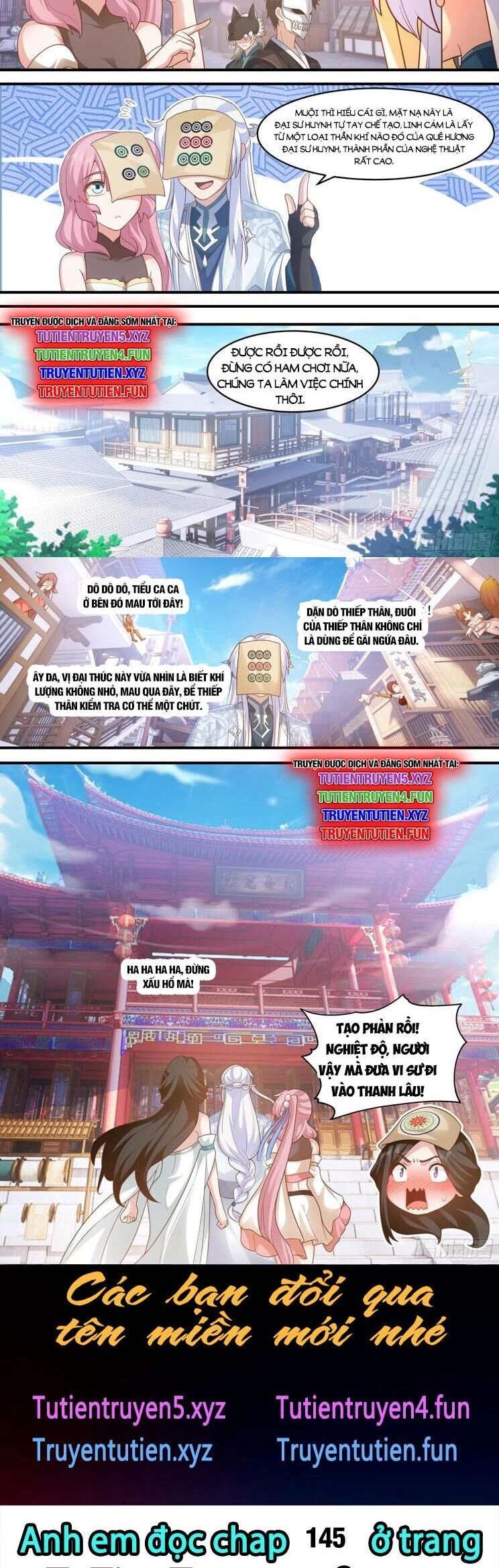 Nhân Vật Phản Diện Đại Sư Huynh, Tất Cả Các Sư Muội Đều Là Bệnh Kiều Chapter 144 - Trang 4