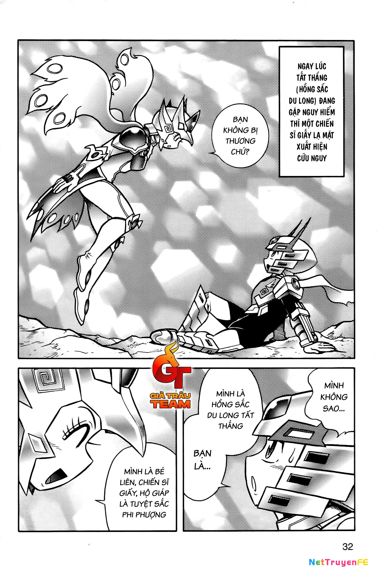 Hiệp Sĩ Giấy F Chapter 2 - Trang 3