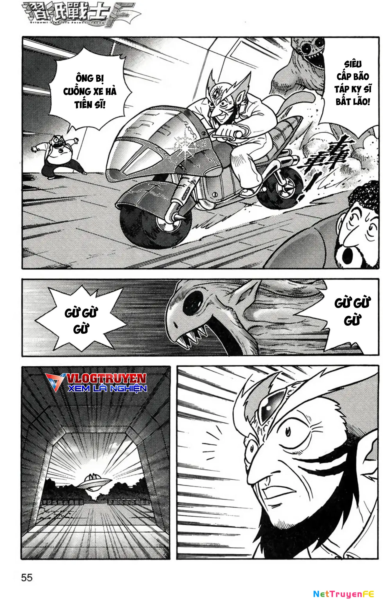 Hiệp Sĩ Giấy F Chapter 2 - Trang 3