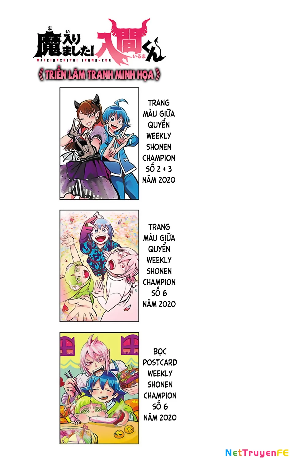 Chào Mừng Cậu Đến Trường Iruma-Kun Chapter 142.5 - Trang 2