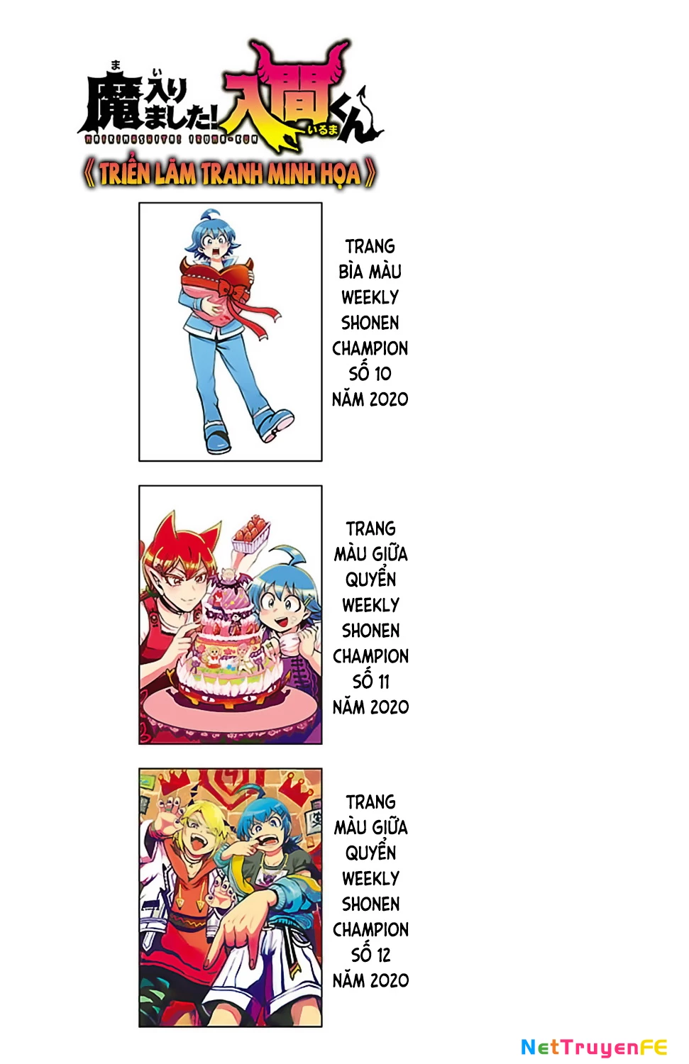 Chào Mừng Cậu Đến Trường Iruma-Kun Chapter 151.5 - Trang 2