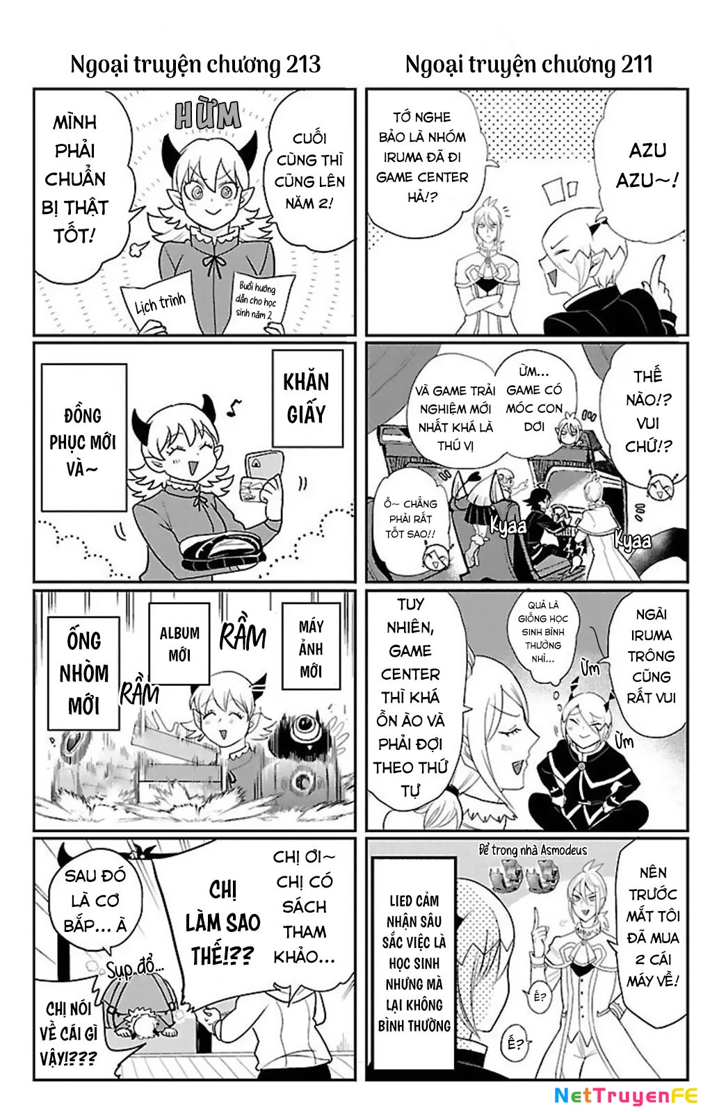 Chào Mừng Cậu Đến Trường Iruma-Kun Chapter 213.5 - Trang 2