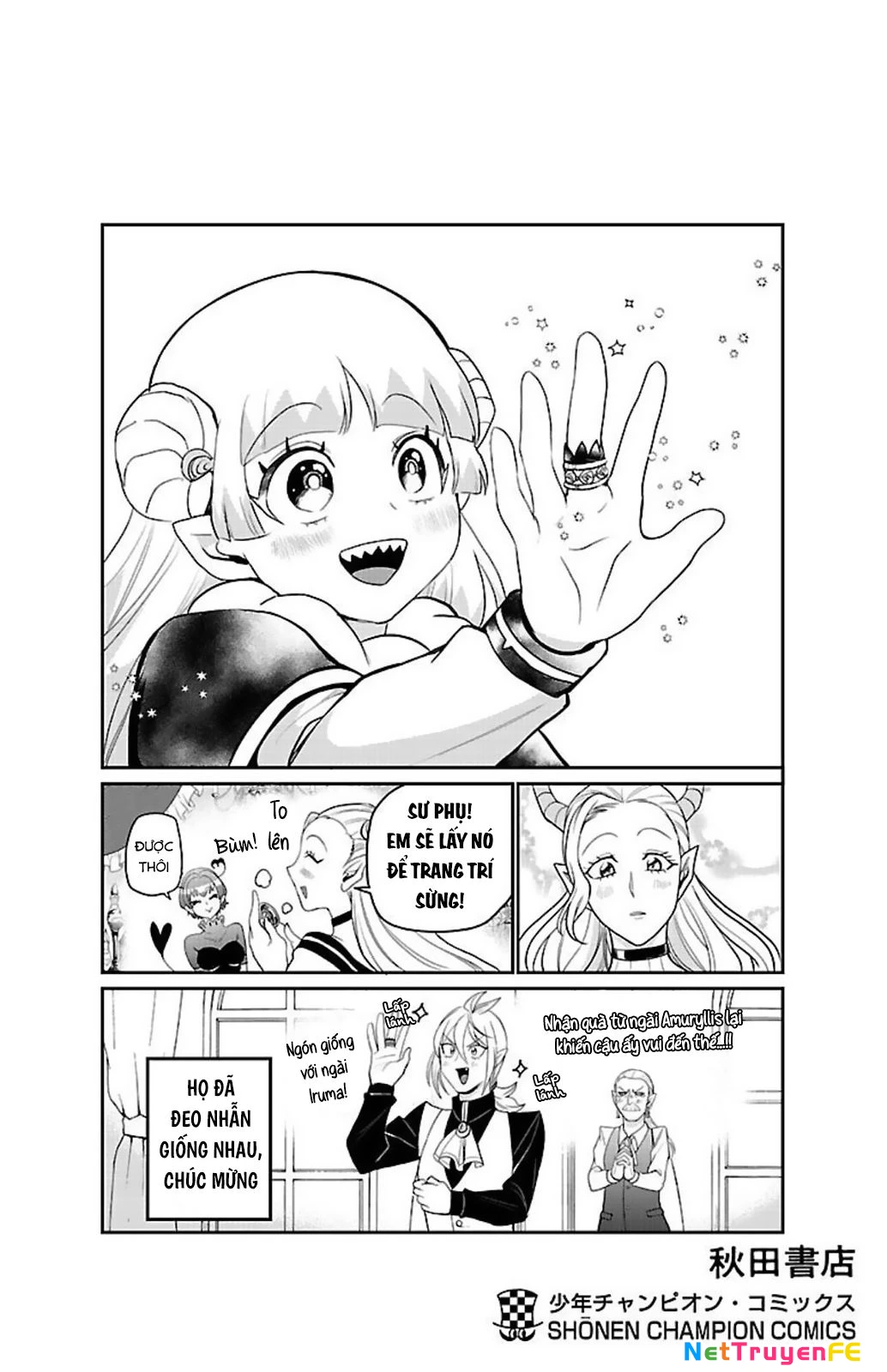 Chào Mừng Cậu Đến Trường Iruma-Kun Chapter 213.5 - Trang 2