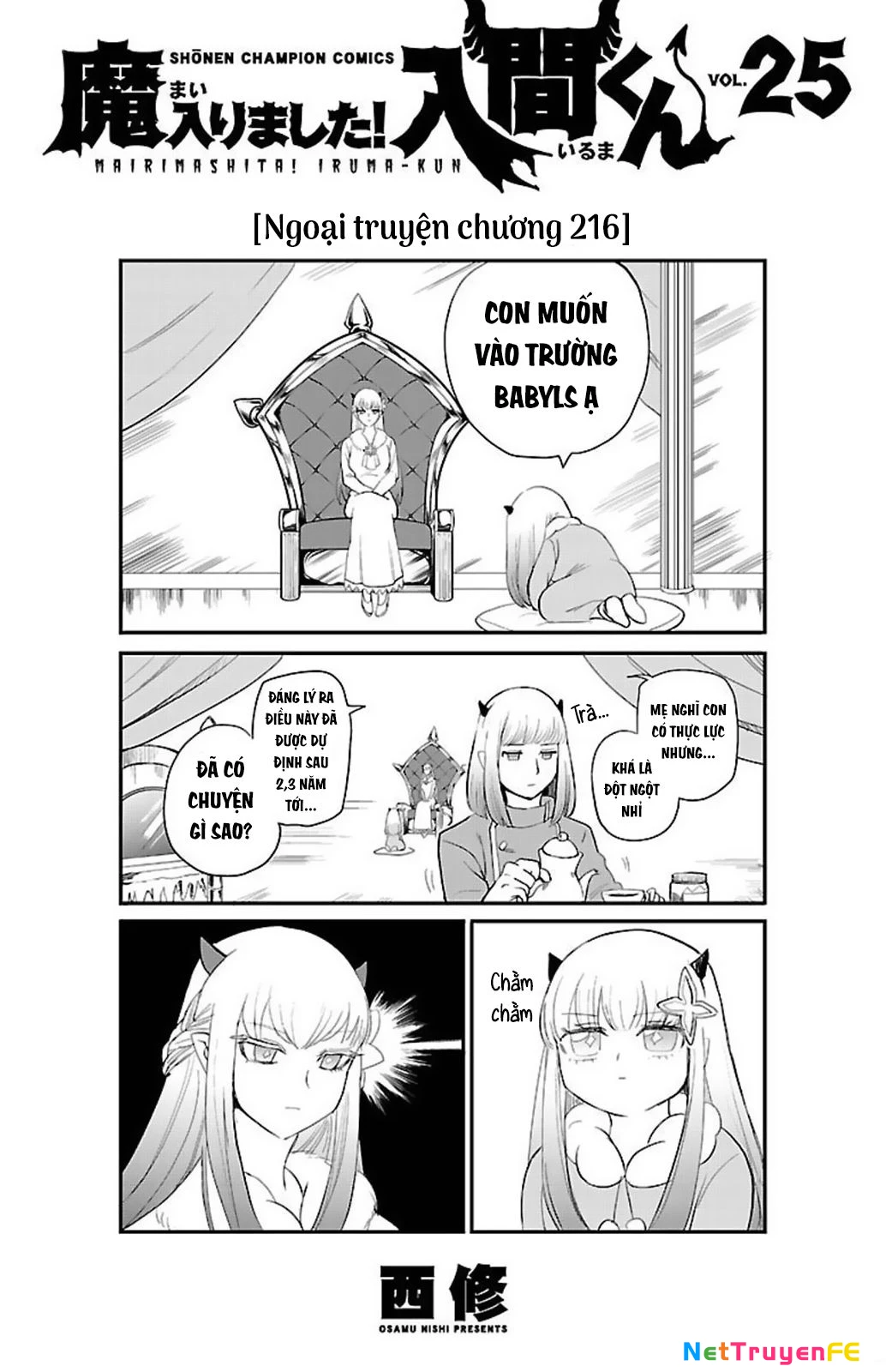 Chào Mừng Cậu Đến Trường Iruma-Kun Chapter 222.5 - Trang 2