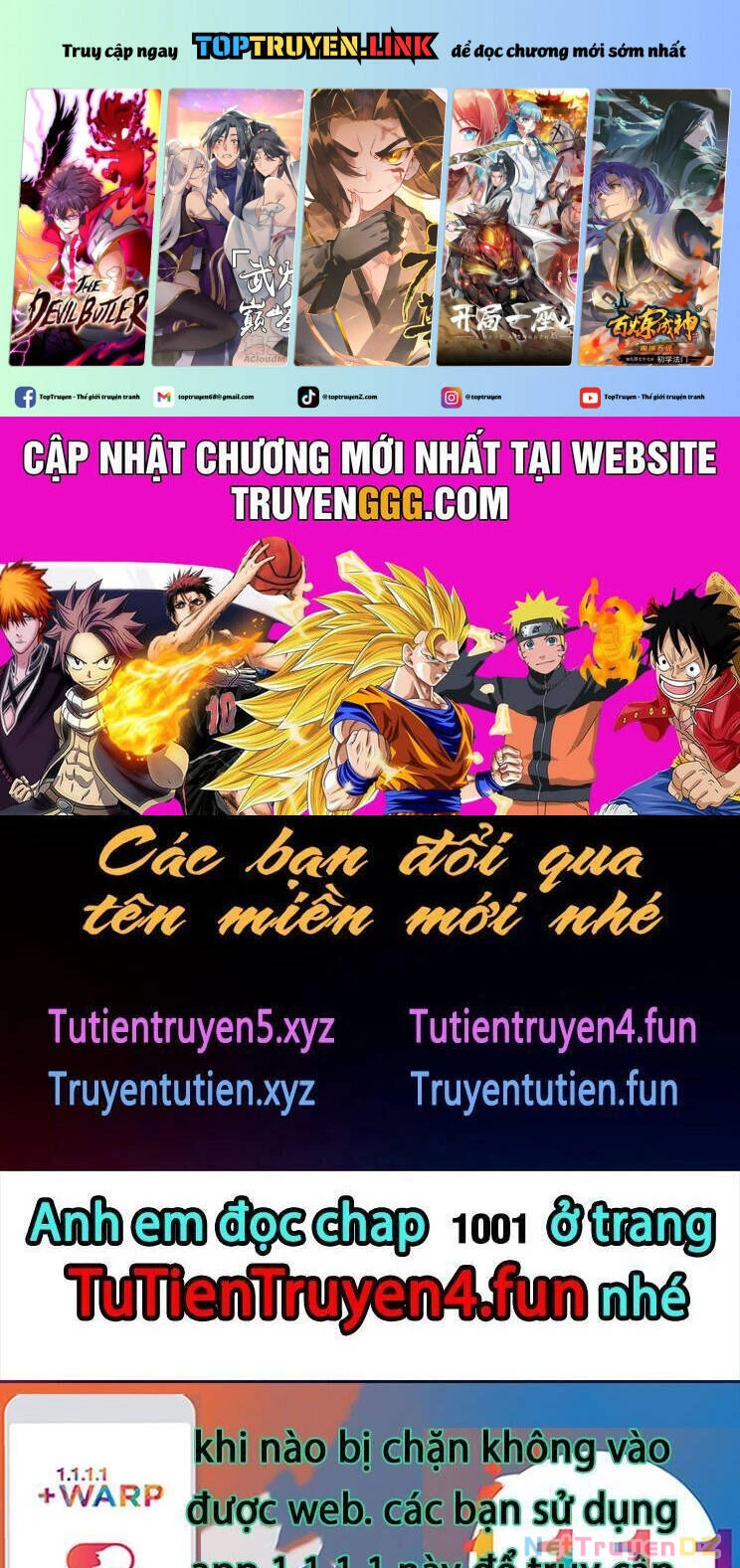 Ta Có Một Sơn Trại Chapter 1000 - Trang 4