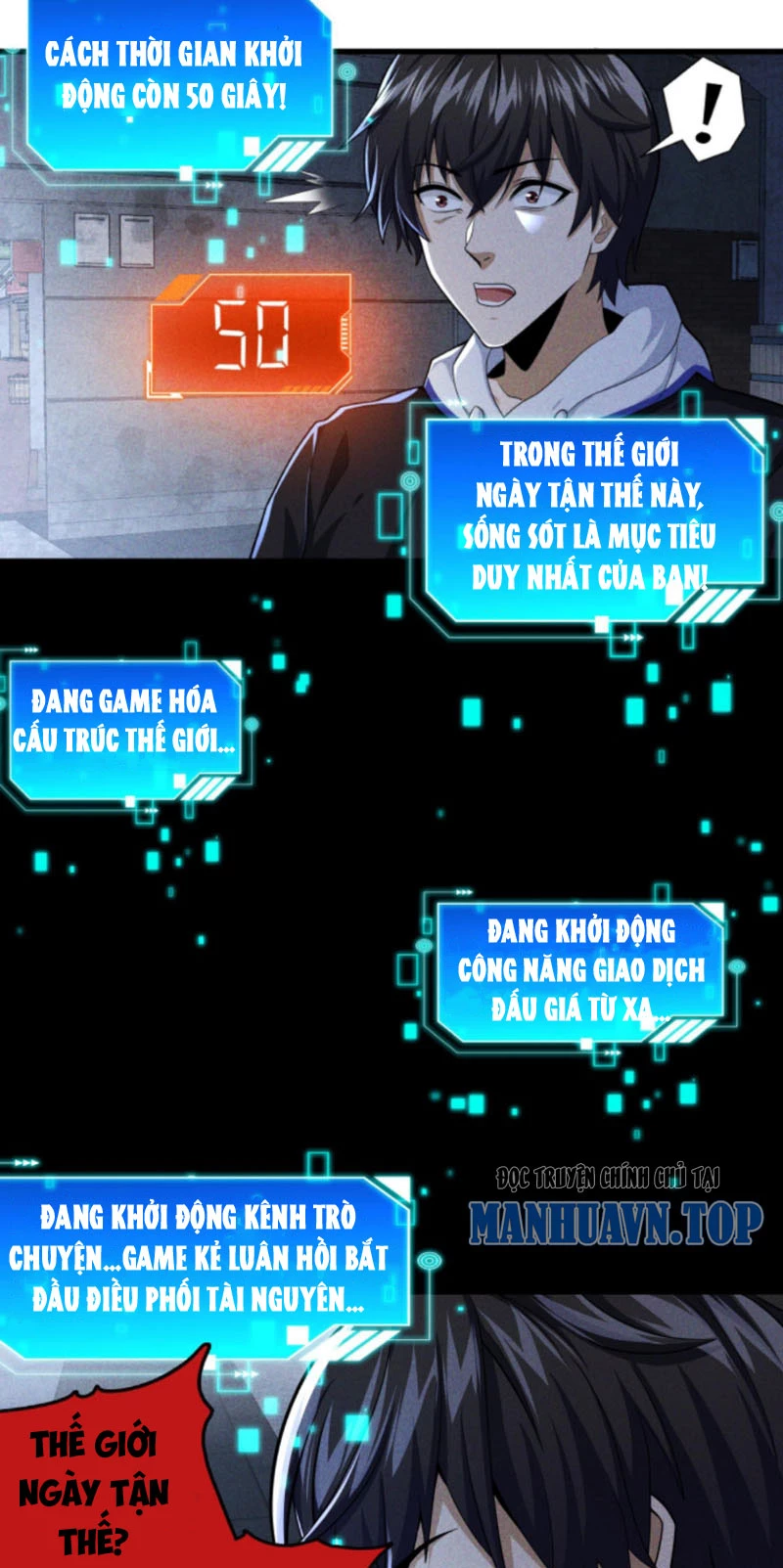 Mạt thế cầu sinh: Ta có thể nhìn thấy ẩn tàng hệ thống Chapter 1 - Trang 3