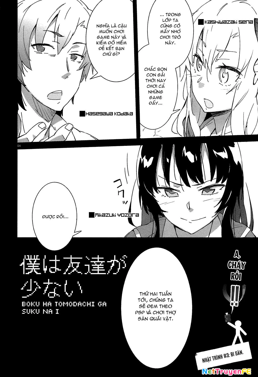 Boku wa Tomodachi ga Sukunai Chapter 3 - Trang 3
