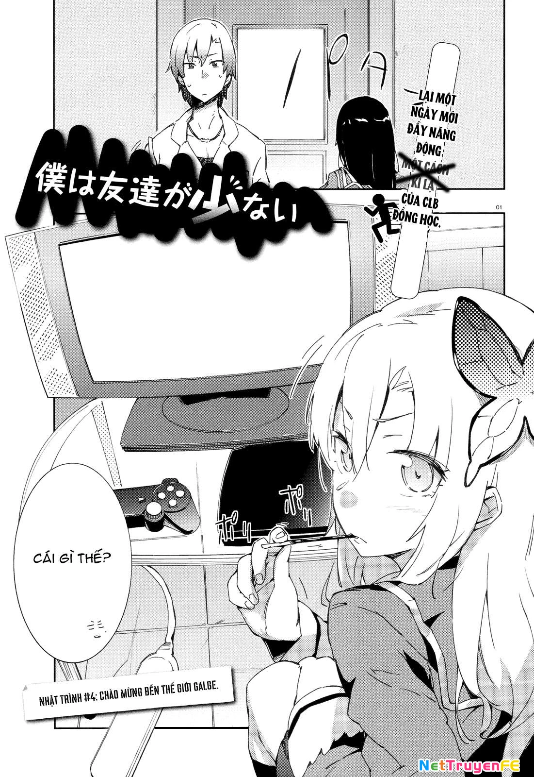 Boku wa Tomodachi ga Sukunai Chapter 4 - Trang 3