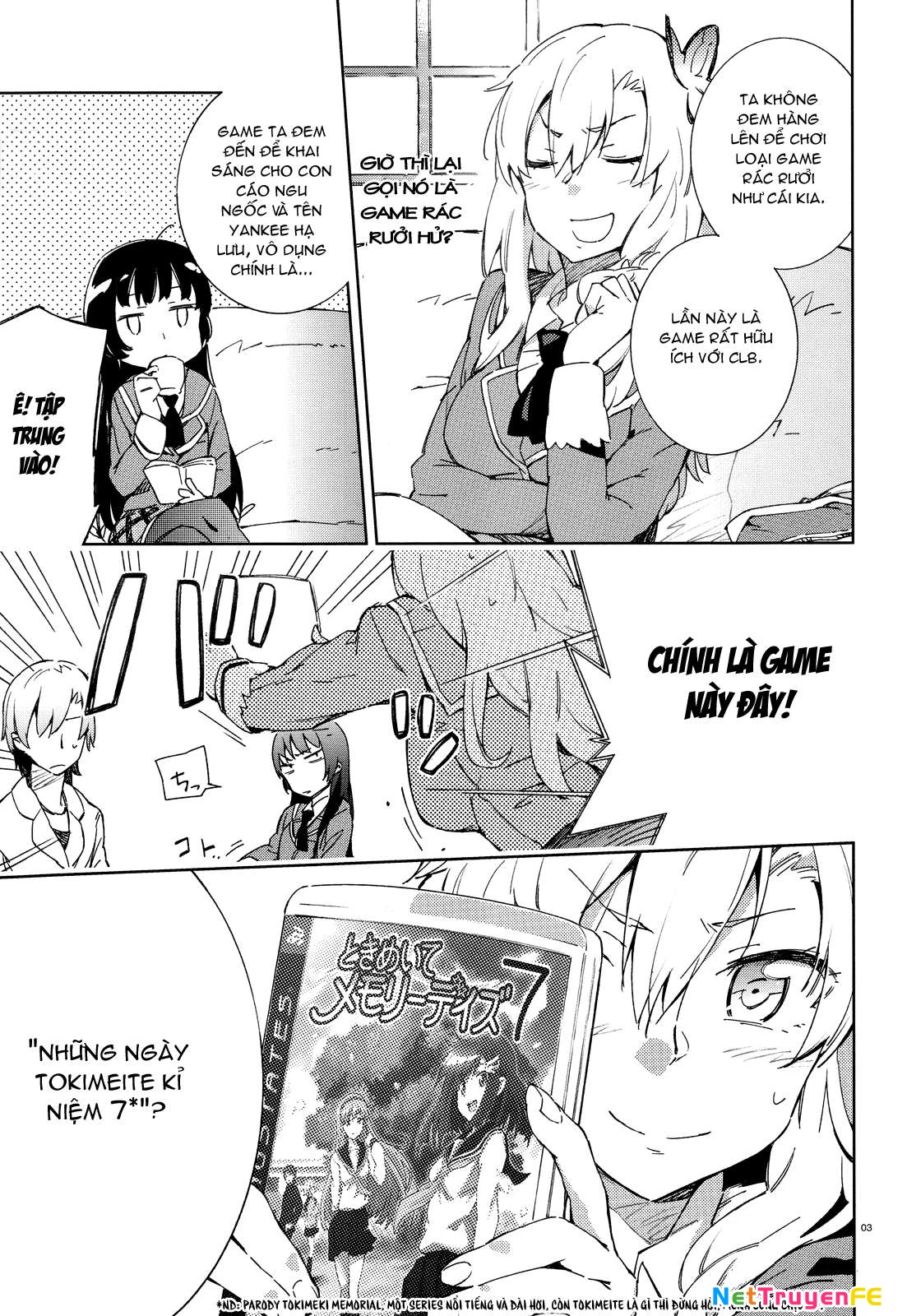 Boku wa Tomodachi ga Sukunai Chapter 4 - Trang 3