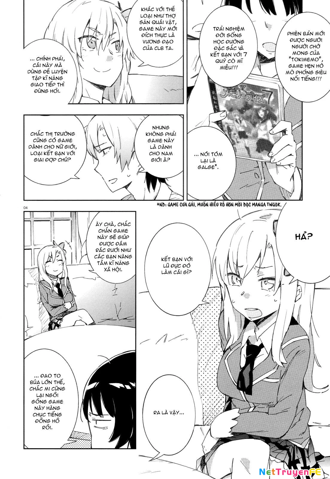 Boku wa Tomodachi ga Sukunai Chapter 4 - Trang 3