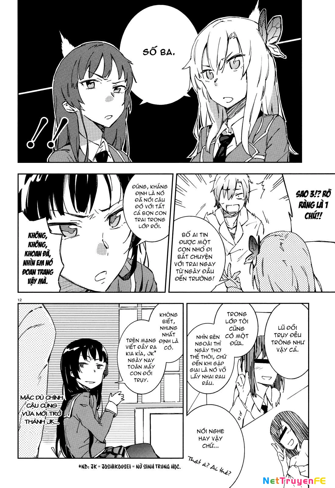 Boku wa Tomodachi ga Sukunai Chapter 4 - Trang 3