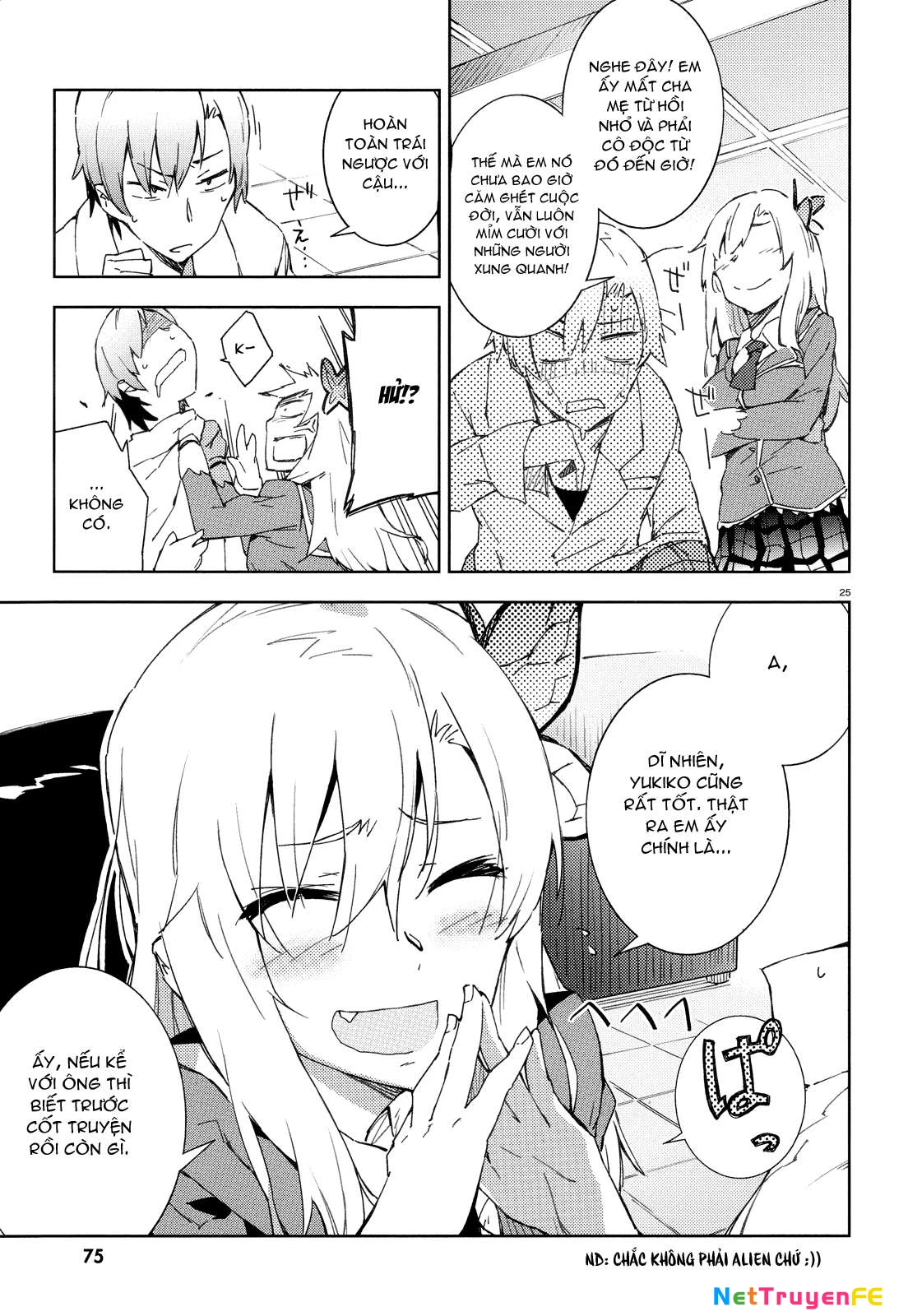 Boku wa Tomodachi ga Sukunai Chapter 4 - Trang 3