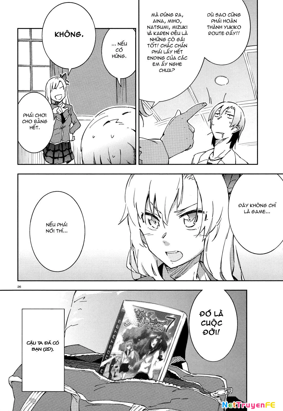 Boku wa Tomodachi ga Sukunai Chapter 4 - Trang 3
