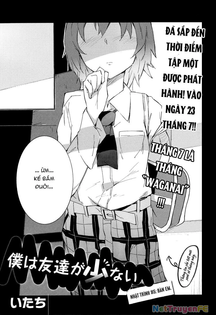 Boku wa Tomodachi ga Sukunai Chapter 5 - Trang 3
