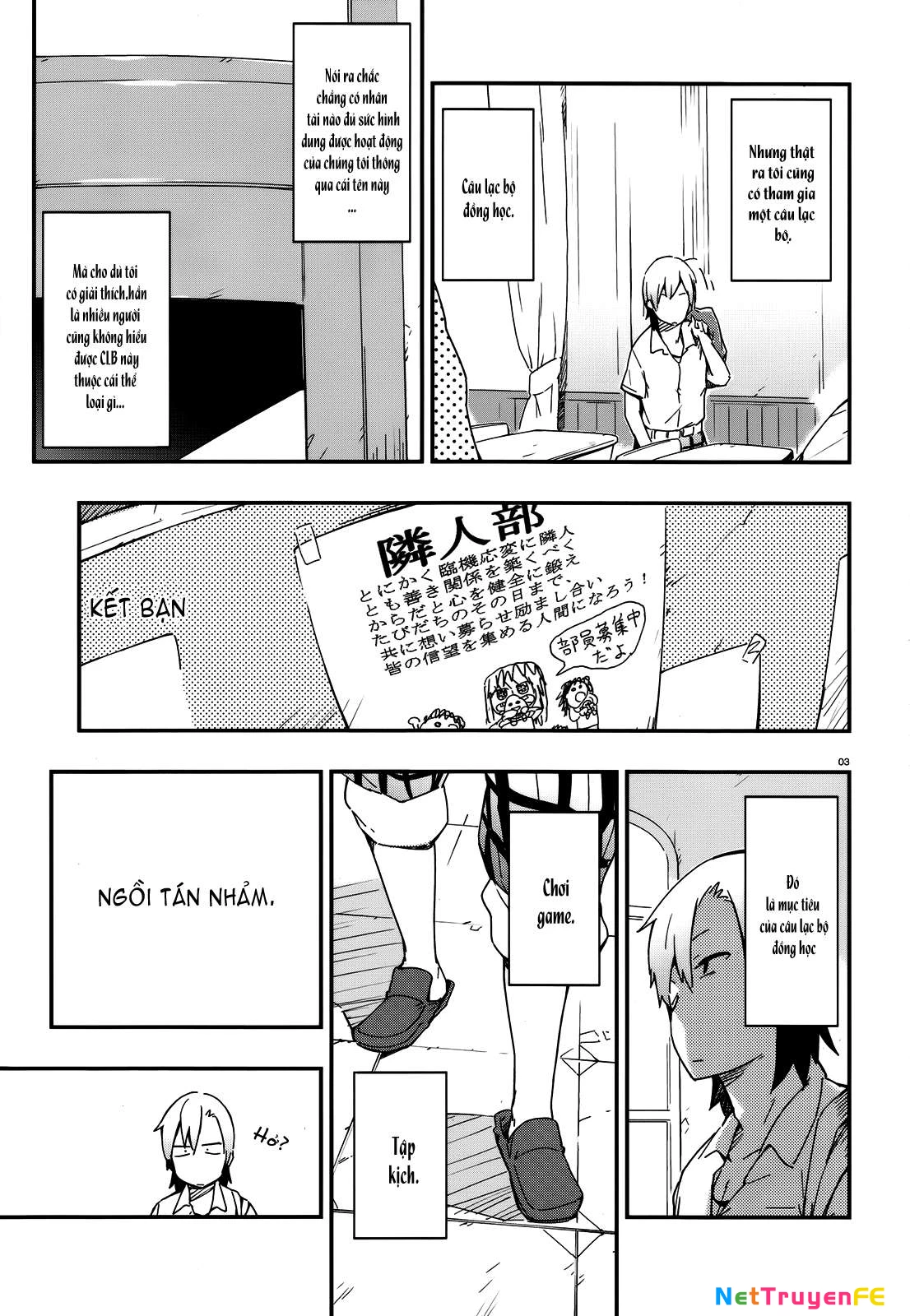 Boku wa Tomodachi ga Sukunai Chapter 11 - Trang 3