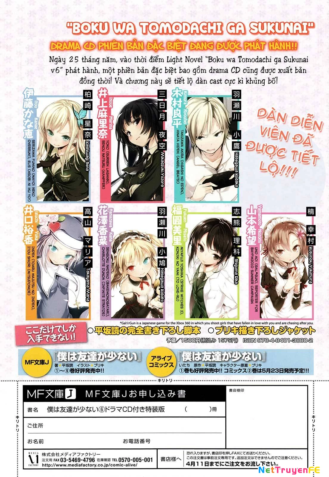 Boku wa Tomodachi ga Sukunai Chapter 12 - Trang 3