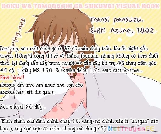 Boku wa Tomodachi ga Sukunai Chapter 16 - Trang 3