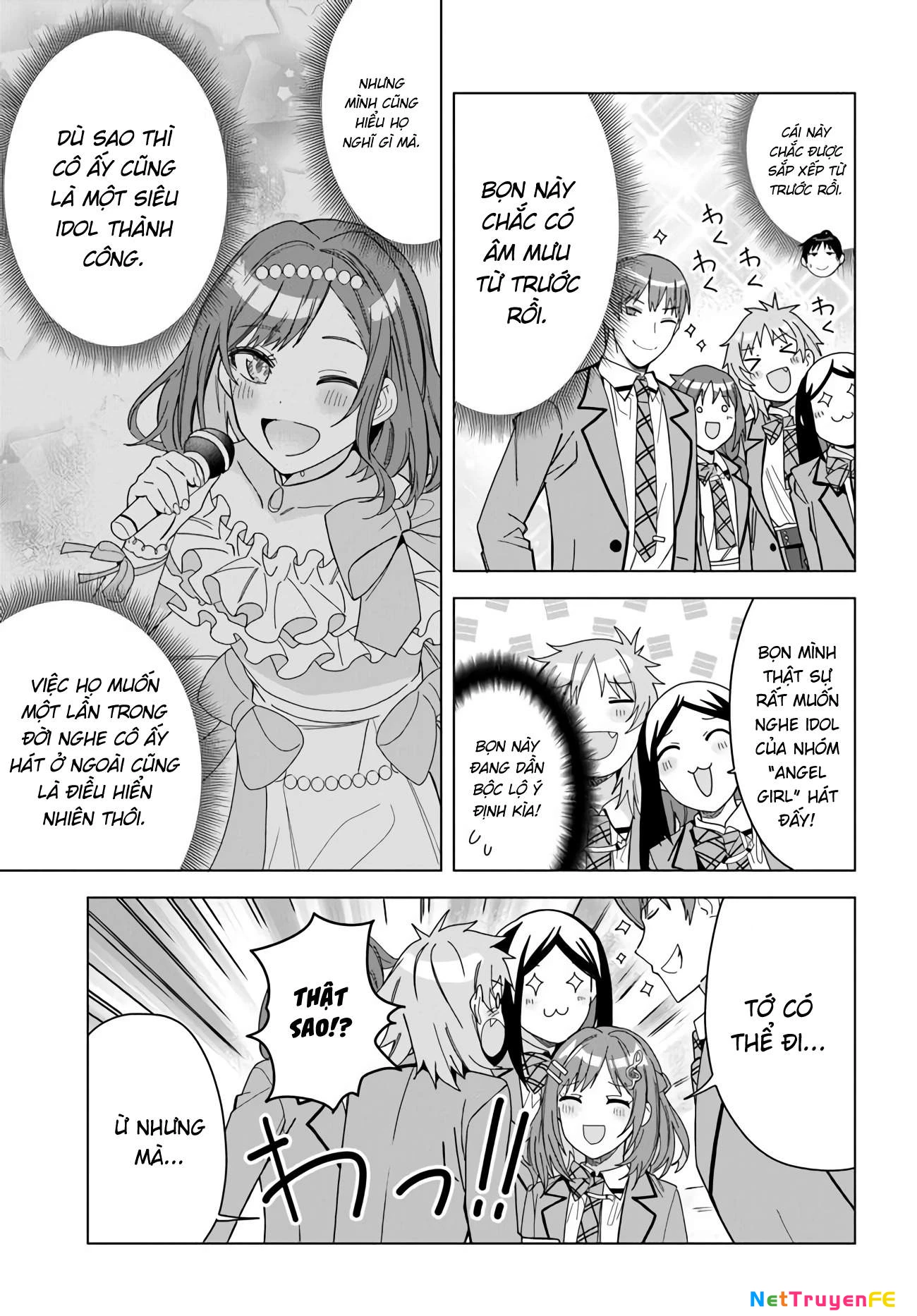 Idol Cùng Lớp Tôi Cứ Đáng Nghi Thế Nào Ấy Chapter 1 - Trang 4