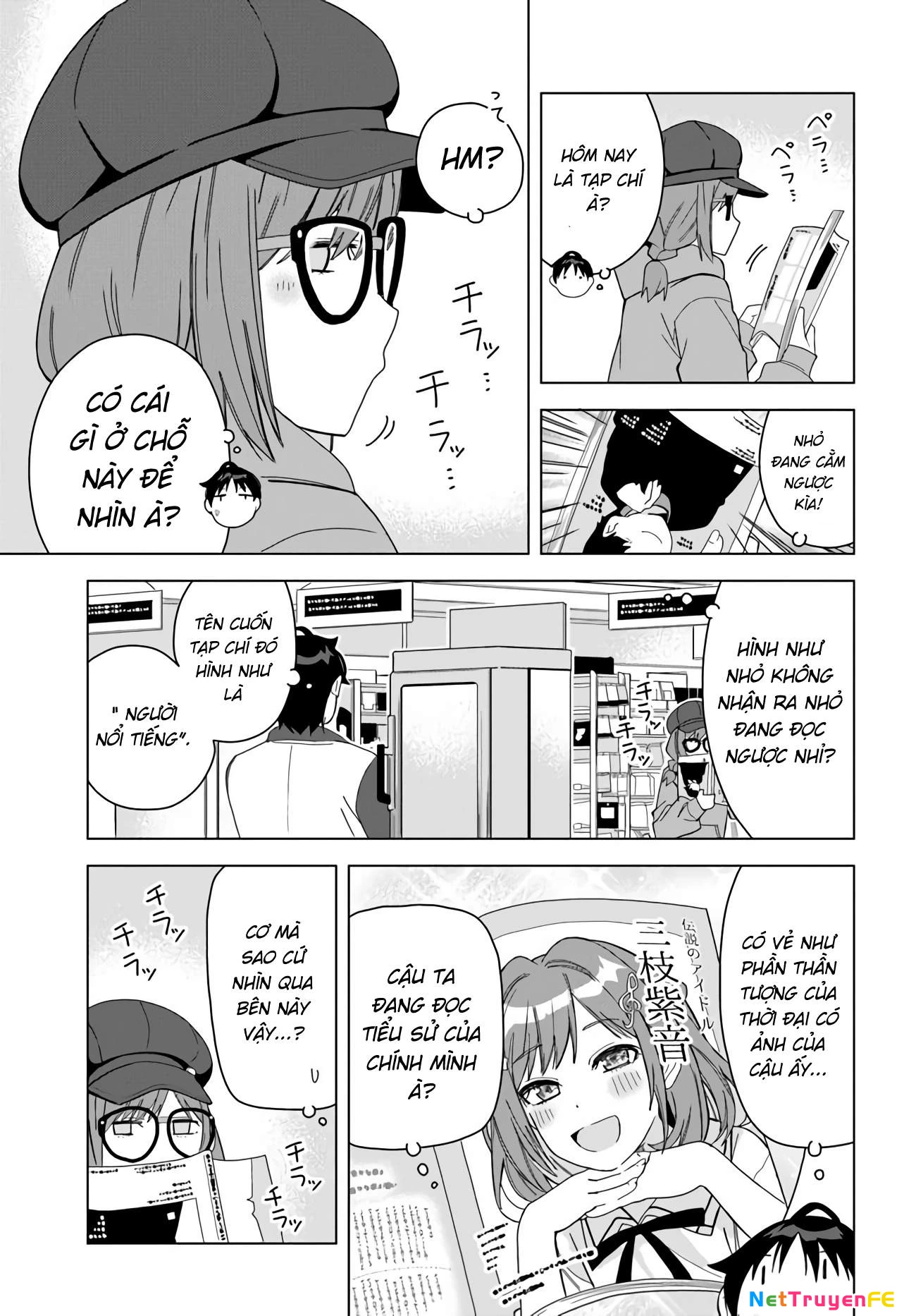 Idol Cùng Lớp Tôi Cứ Đáng Nghi Thế Nào Ấy Chapter 1 - Trang 4