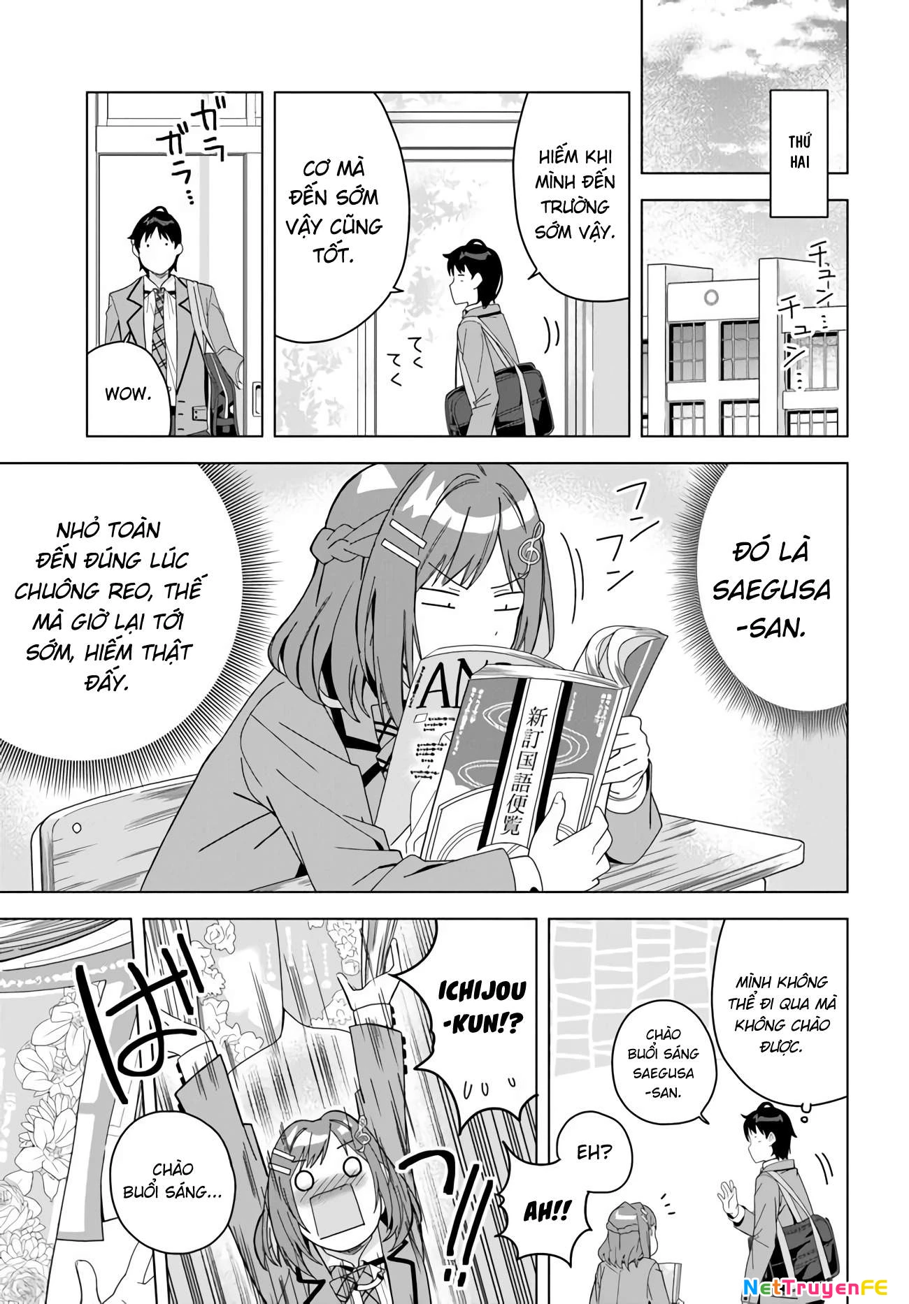 Idol Cùng Lớp Tôi Cứ Đáng Nghi Thế Nào Ấy Chapter 1 - Trang 4