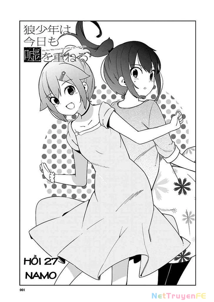 Ookami Shounen wa Kyou mo Uso o Kasaneru Chapter 27 - Trang 2