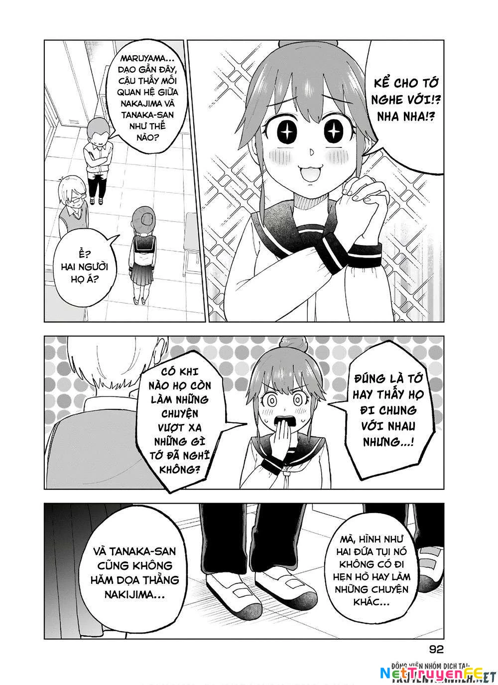 Tanaka-San Trong Lớp Tôi Thật Sự Là Siêu Đáng Sợ Chapter 38 - Trang 3