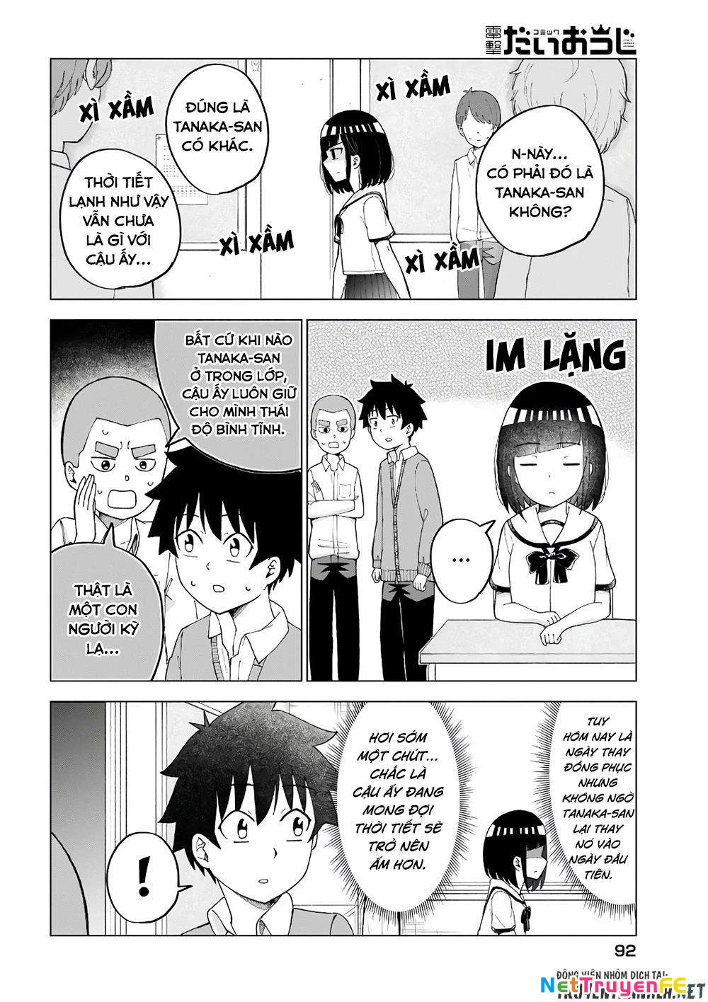 Tanaka-San Trong Lớp Tôi Thật Sự Là Siêu Đáng Sợ Chapter 39 - Trang 3