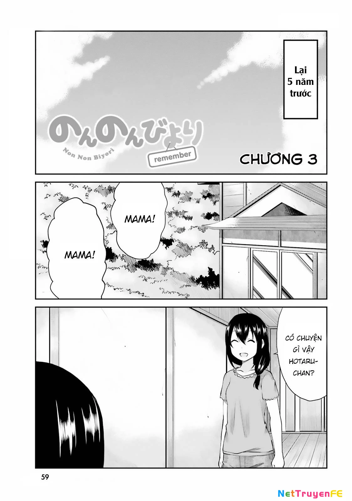 Non Non Biyori Remember Chapter 3 - Trang 2