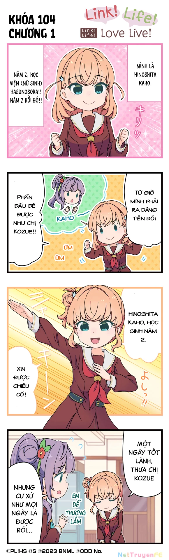 Link! Life! Love Live! 104th Term Chapter 1 - Trang 2